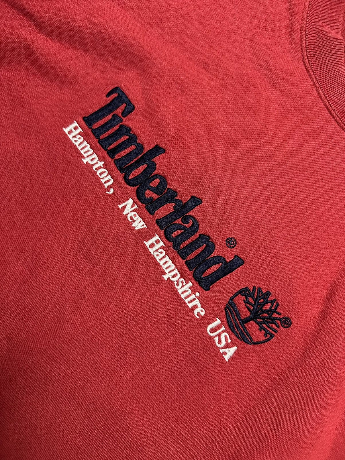 Timberland Vintage Y2K Timberland Hampton New Hampshire USA Sweatshirt Size US XL / EU 56 / 4 - 3 Thumbnail