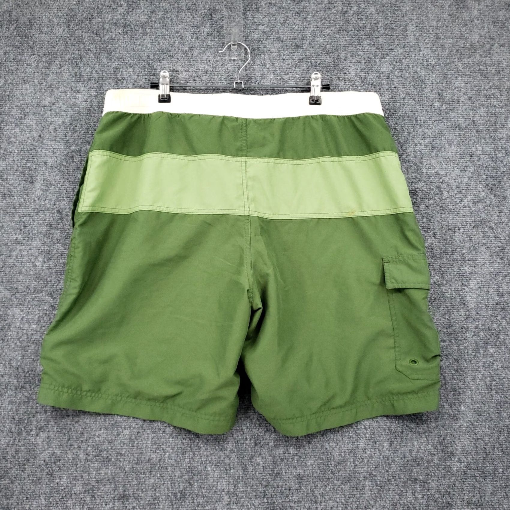 Old Navy Old Navy Swim Trunks Mens L Large Green Board Shorts Surf Swimwear Drawstring Size US 33 - 2 Thumbnail