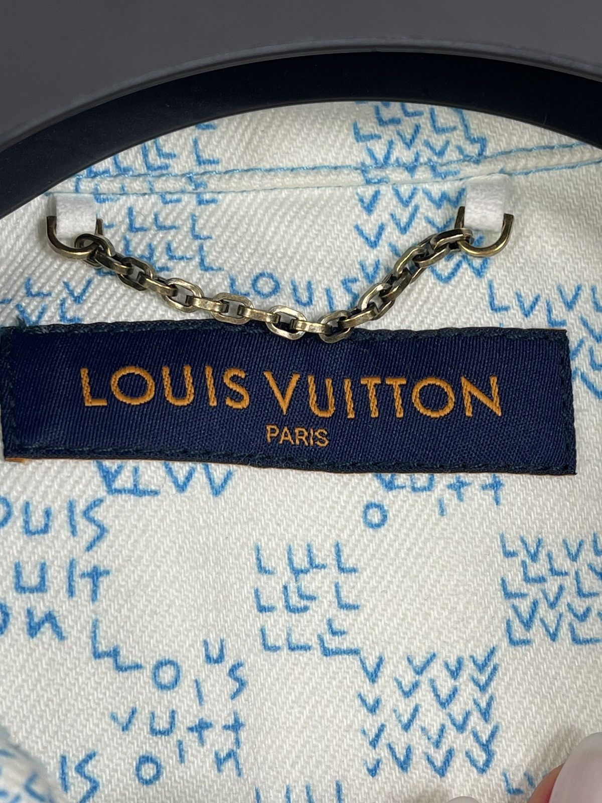 Louis Vuitton LANDSCAPE DENIM JACKET Size US XXL / EU 58 / 5 - 8 Thumbnail