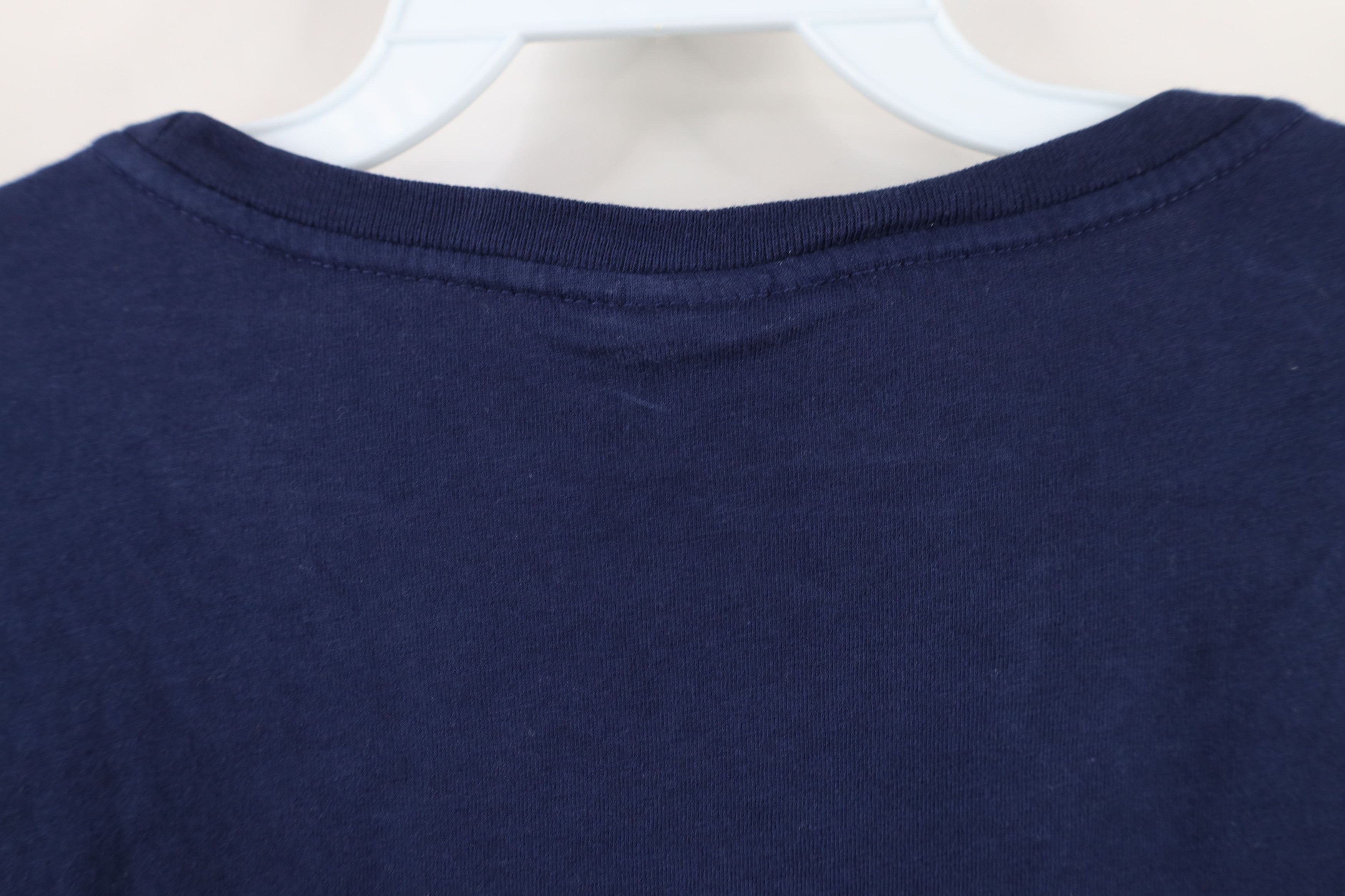 Ralph Lauren × Vintage Vintage 90s Ralph Lauren Boat Anchor Marine T-Shirt Blue Size US XL / EU 56 / 4 - 10 Thumbnail