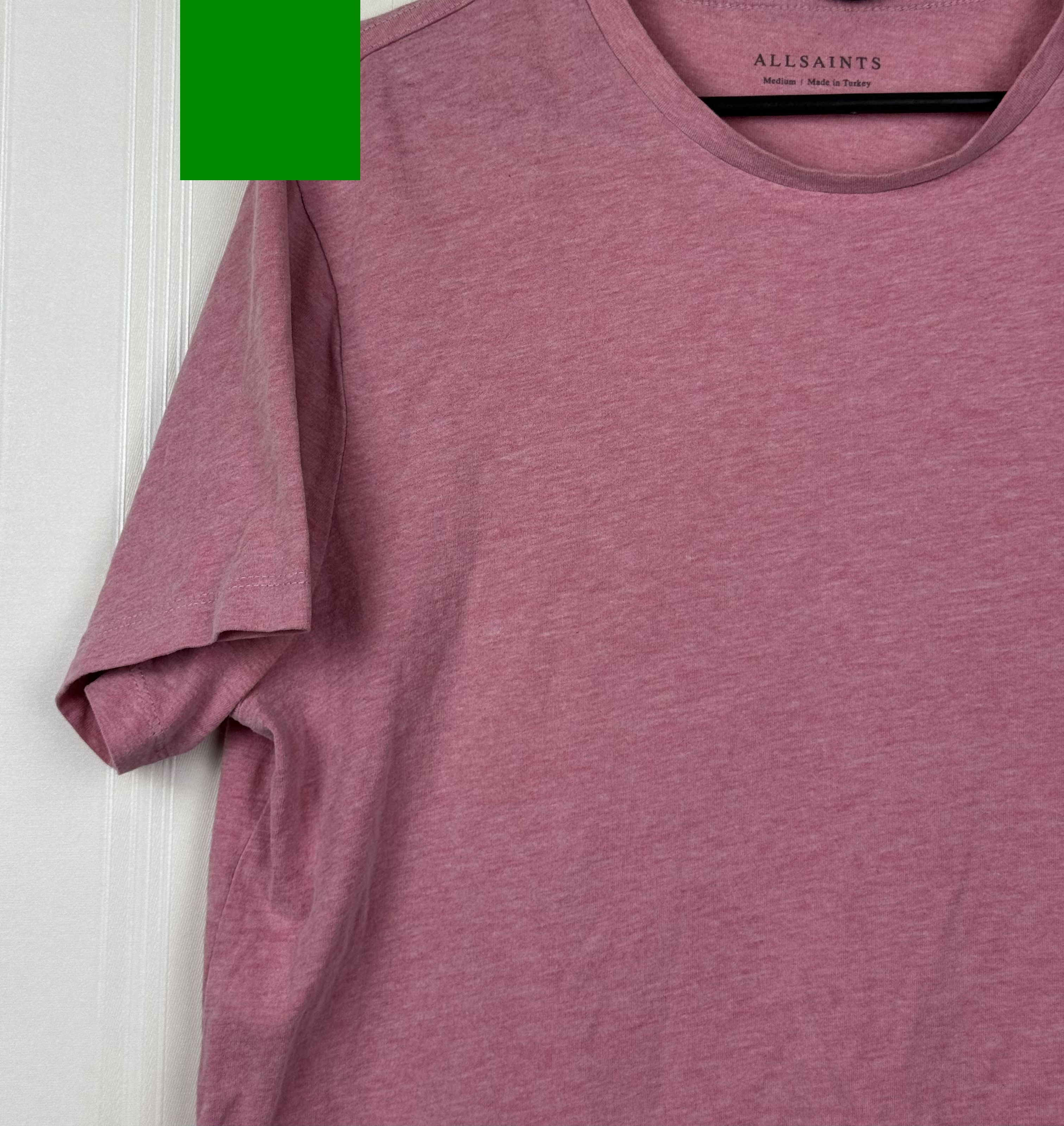 Allsaints AllSaints Pink Logo Tee Size M Size US M / EU 48-50 / 2 - 4 Thumbnail