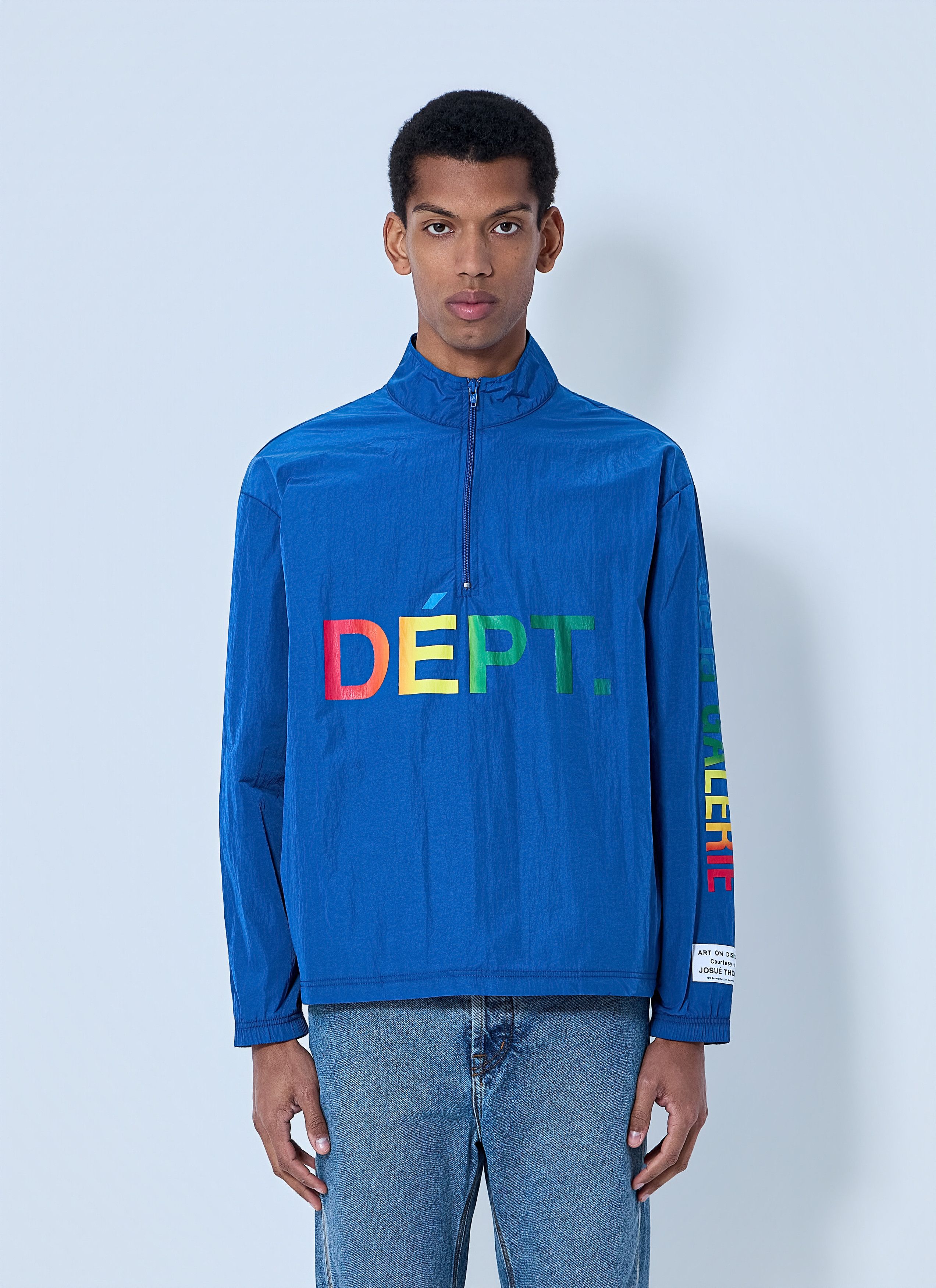 Gallery Dept. Half-Zip Logo Pullover Size US M / EU 48-50 / 2 - 1 Thumbnail