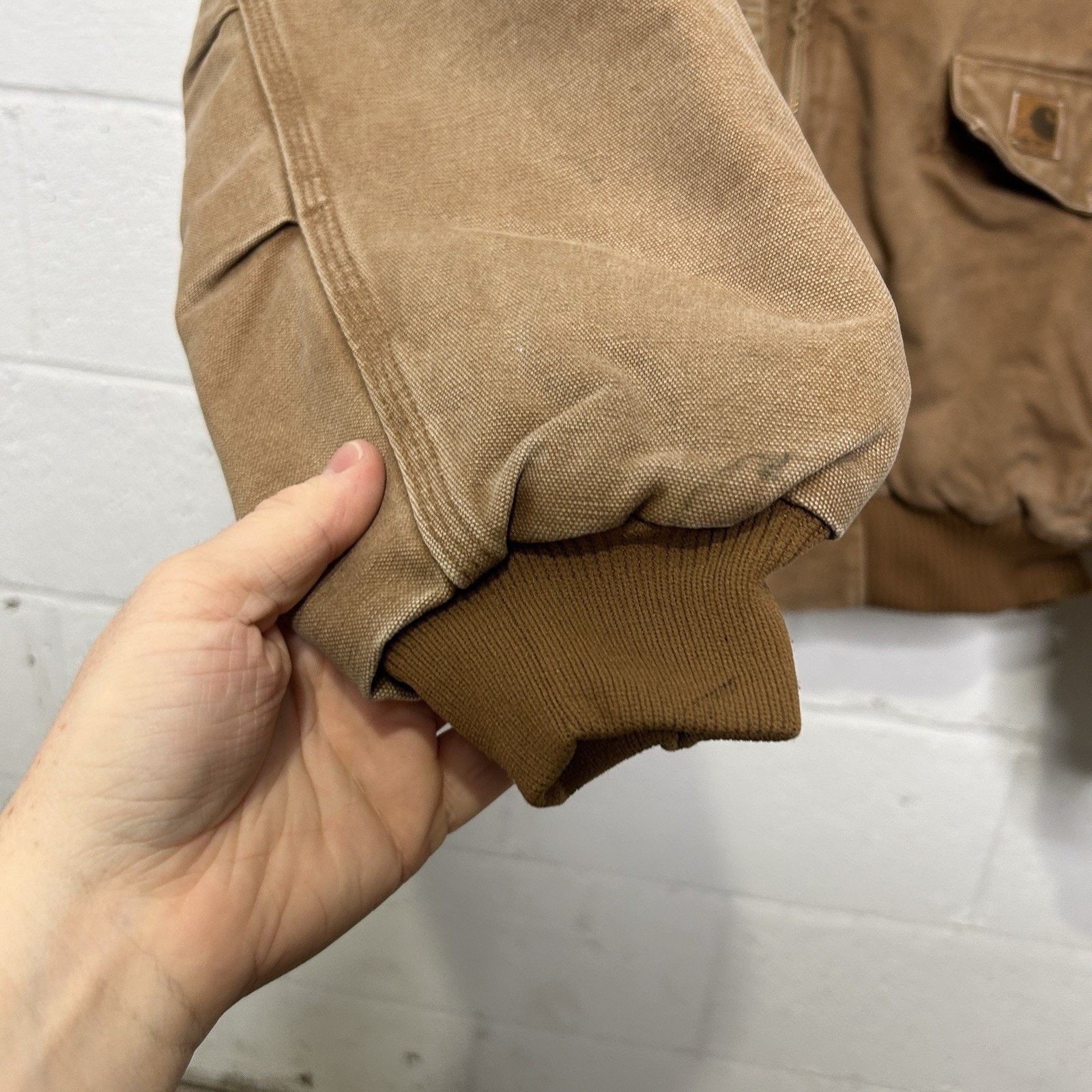 Carhartt Vintage Carhartt Quilted Sandstone Bomber Jacket “Brown” Size US XL / EU 56 / 4 - 5 Thumbnail