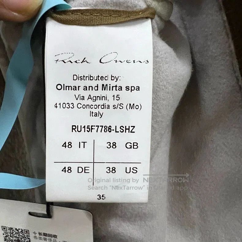 Rick Owens Rick Owens Inclined zipper jacket. Size US M / EU 48-50 / 2 - 3 Thumbnail