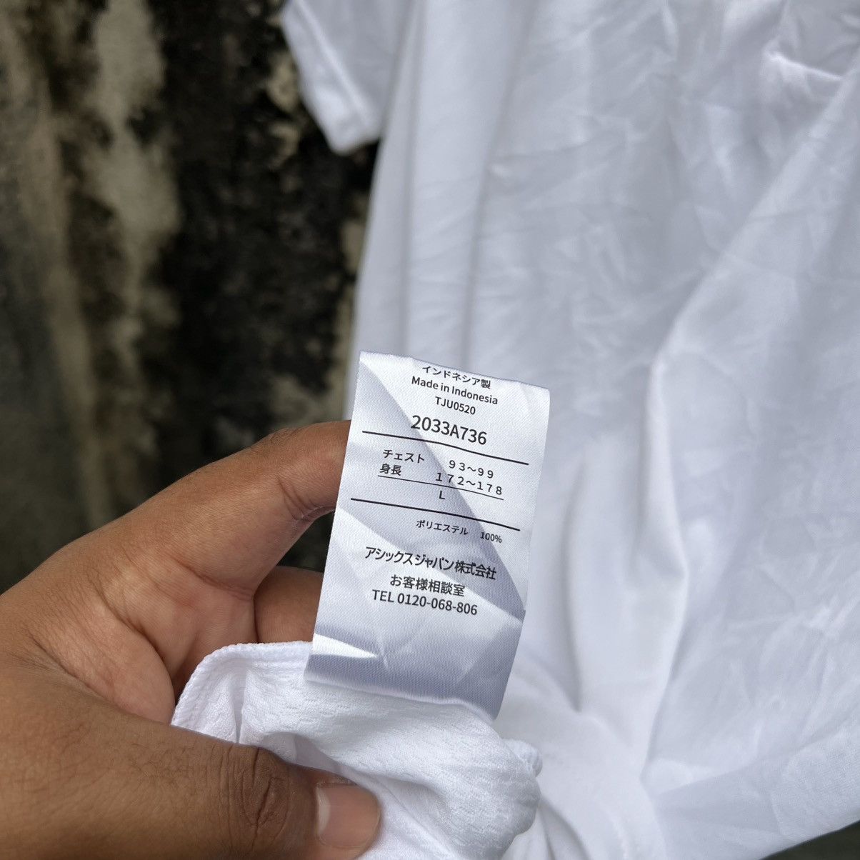 Asics “ASICS” OLYMPIC TORCH RELAY TOKYO 2020 DEADSTOCK POLO TEE Size US M / EU 48-50 / 2 - 9 Thumbnail