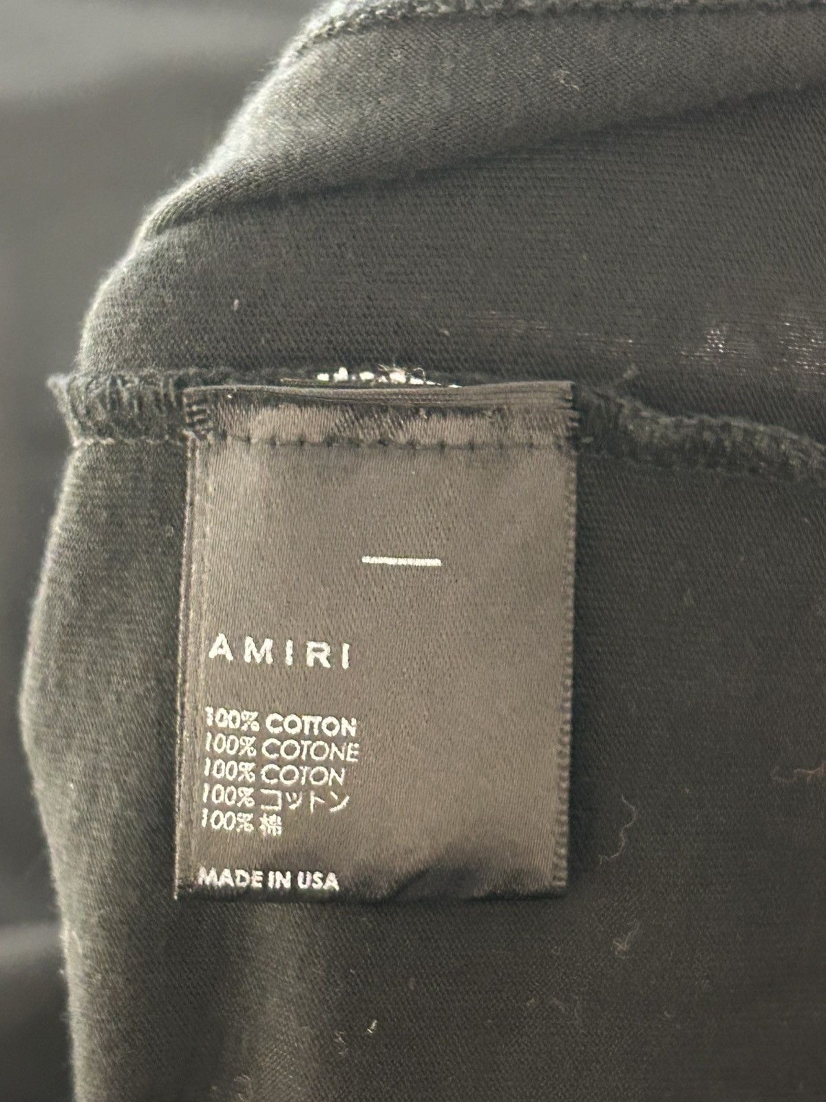 Amiri Amiri arts district tee Size US XXL / EU 58 / 5 - 6 Thumbnail