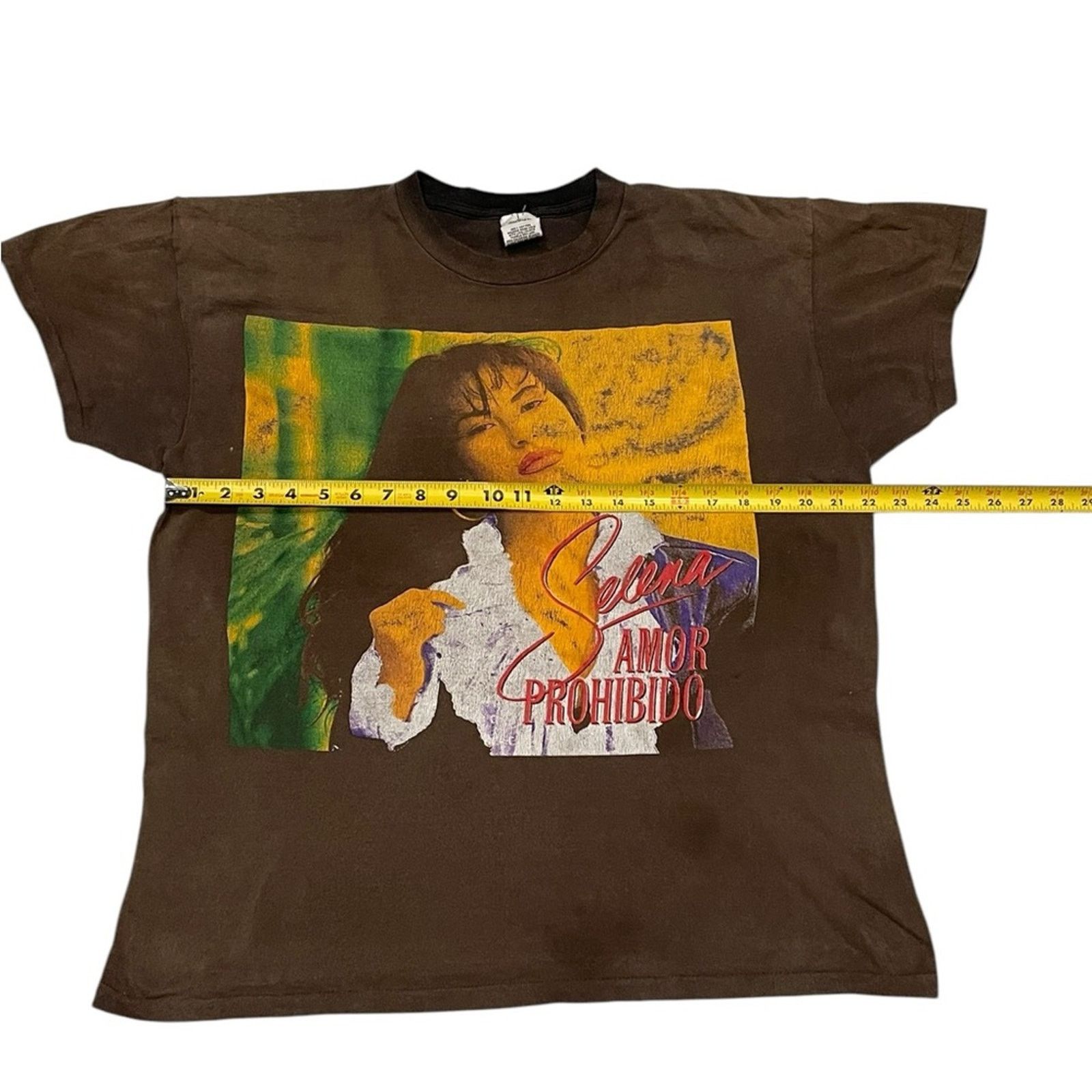 Other Vintage 90s Selena Amor Prohibido Tee Adult XL Single Stitch Size US XL / EU 56 / 4 - 5 Thumbnail