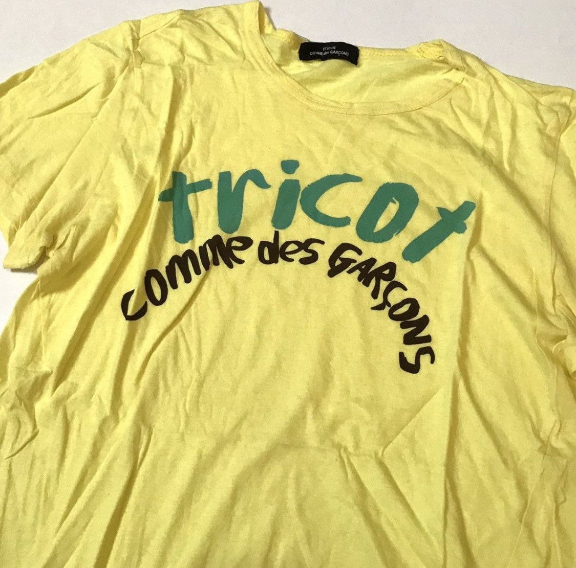 Comme des Garcons Tricot cdg AD2008 logo tee Size US S / EU 44-46 / 1 - 2 Thumbnail