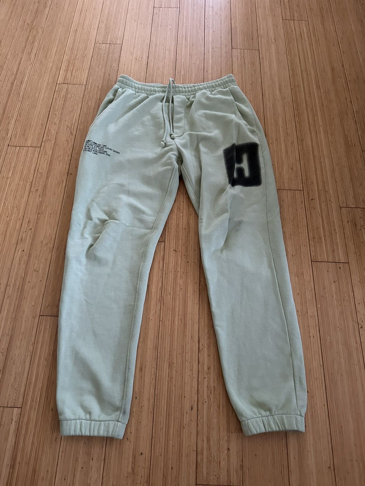 Helmut Lang Helmut Lang Blur Crewneck/Joggers Set Size Medium Size US M / EU 48-50 / 2 - 11 Thumbnail