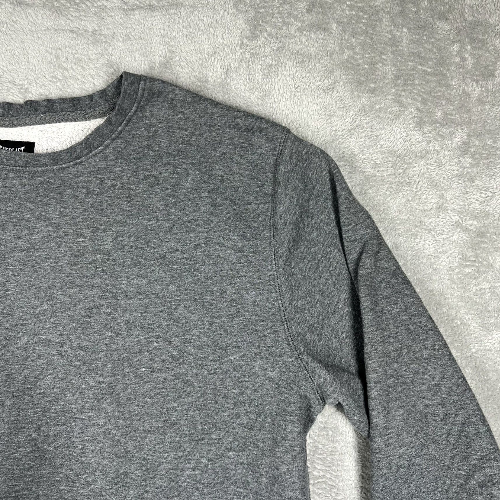 Everlast Everlast Sweater Crewneck Men's XL Dark Heather Gray - Minor Flaw Embroidered Logo Boxing Pullover Cotton Polyester Winter Casual Size US XL / EU 56 / 4 - 4 Thumbnail