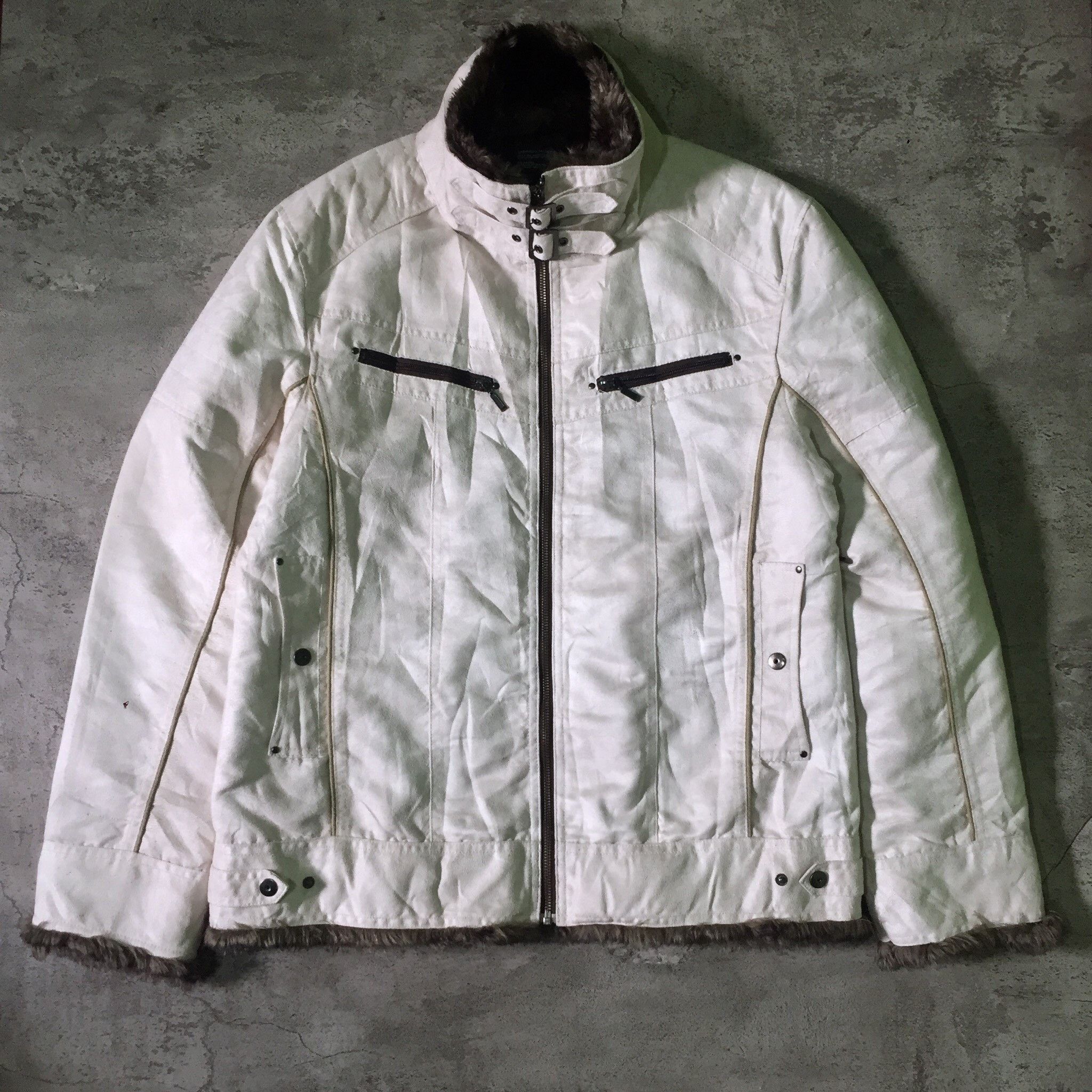 Japanese Brand Splendid Saticfaction Faux Suede Fur Rider Jacket L-XL Size US L / EU 52-54 / 3 - 2 Thumbnail