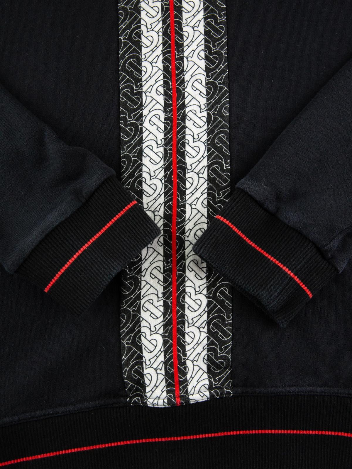 Burberry Burberry TB Monogram Panelled Sweatshirt Size US L / EU 52-54 / 3 - 4 Thumbnail