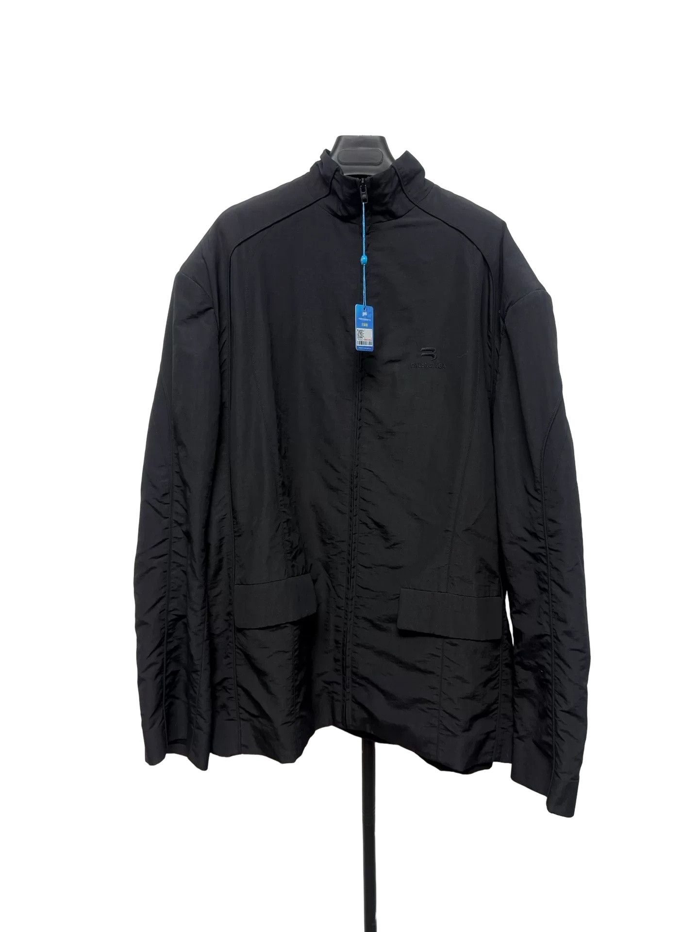 Balenciaga Balenciaga Logo Embroidered Zip Jacket Size S Size US S / EU 44-46 / 1 - 1 Thumbnail