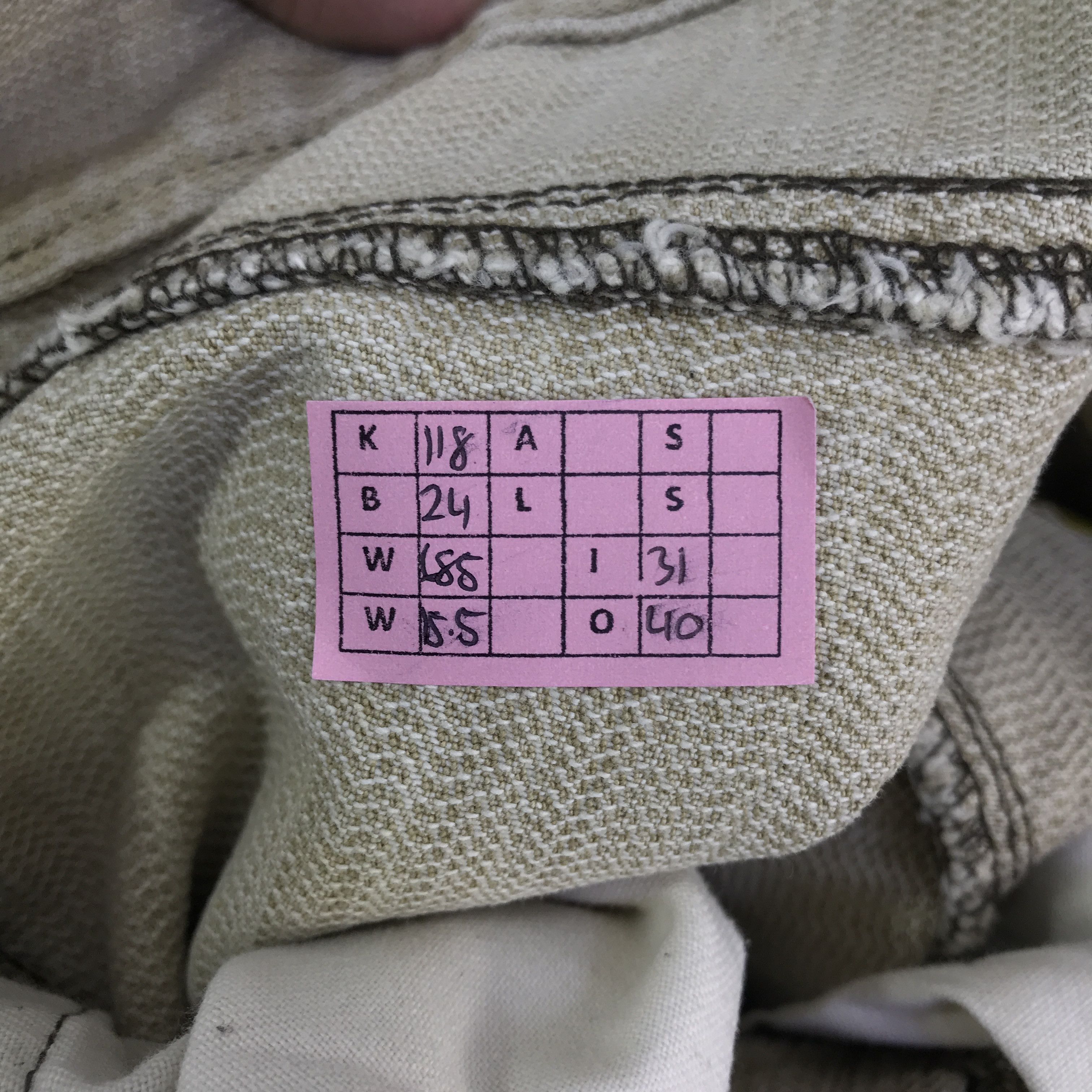 Japanese Brand rupert the difference patchword design pants jeans K118B24 Size US 30 / EU 46 - 19 Thumbnail