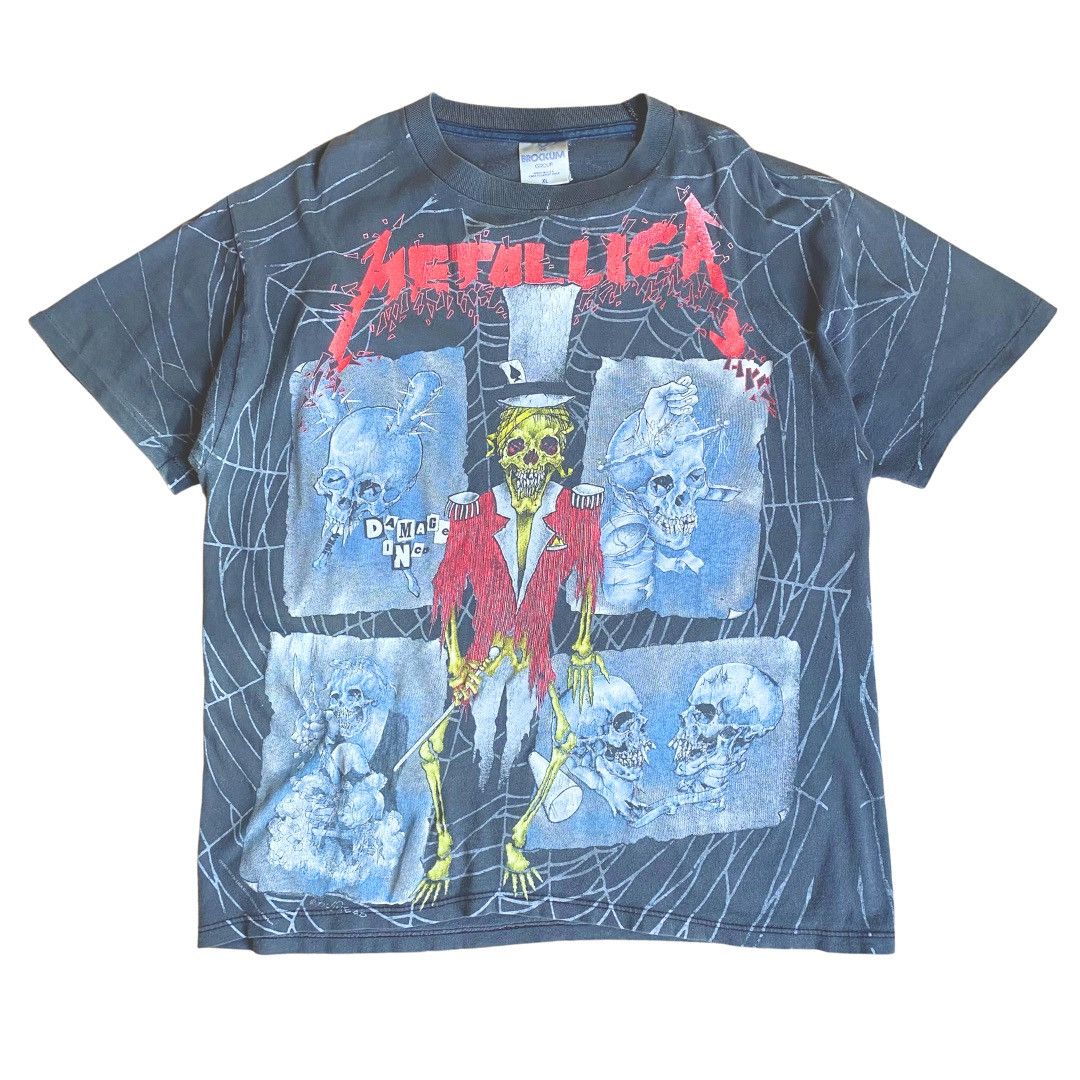 Band Tees Metallica 1992 Ringmaster All Over Print Tee Size US XL / EU 56 / 4 - 1 Thumbnail