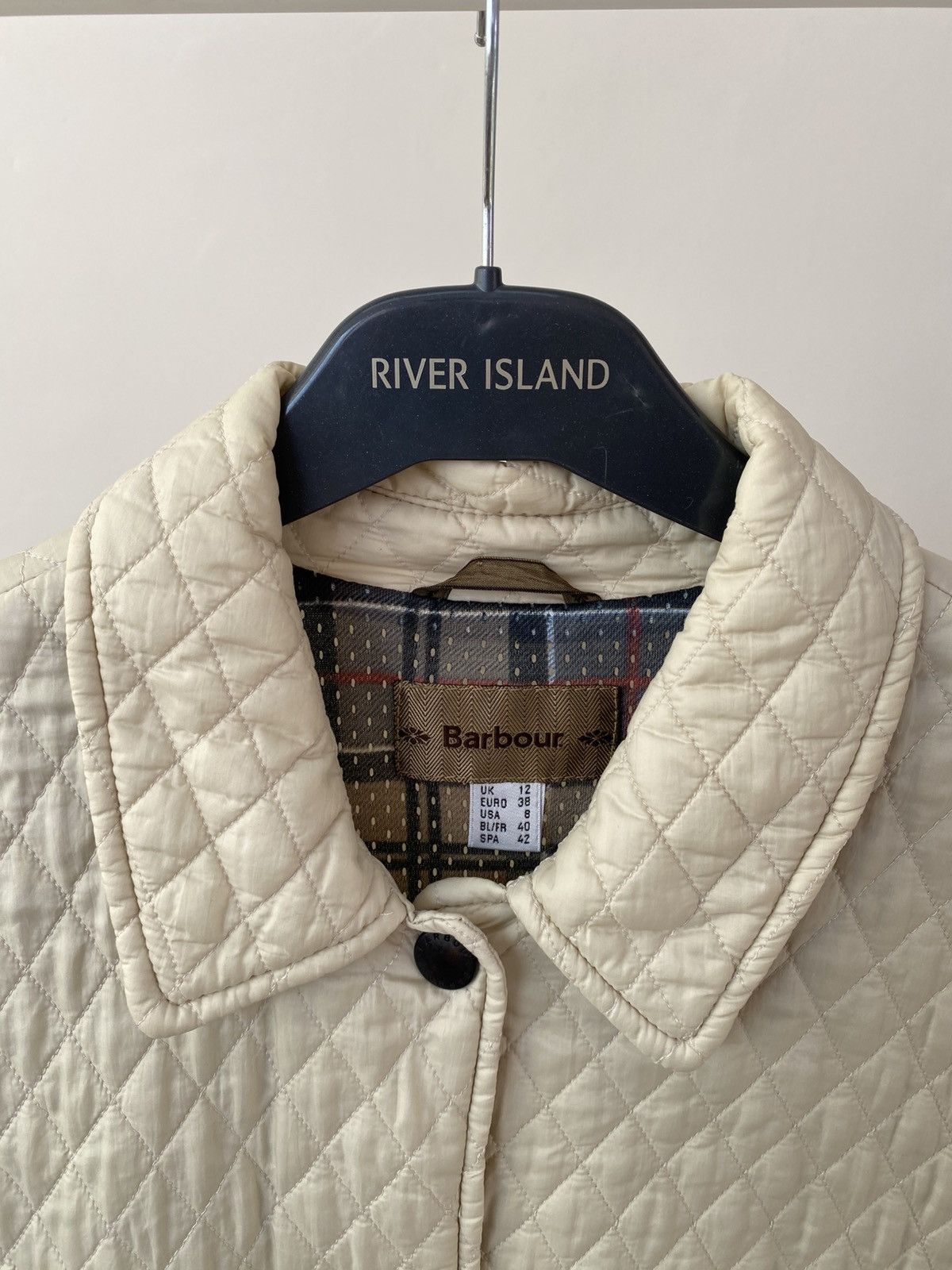 Barbour Vintage Barbour Women’s Quilted Jacket Size S / US 4 / IT 40 - 4 Thumbnail