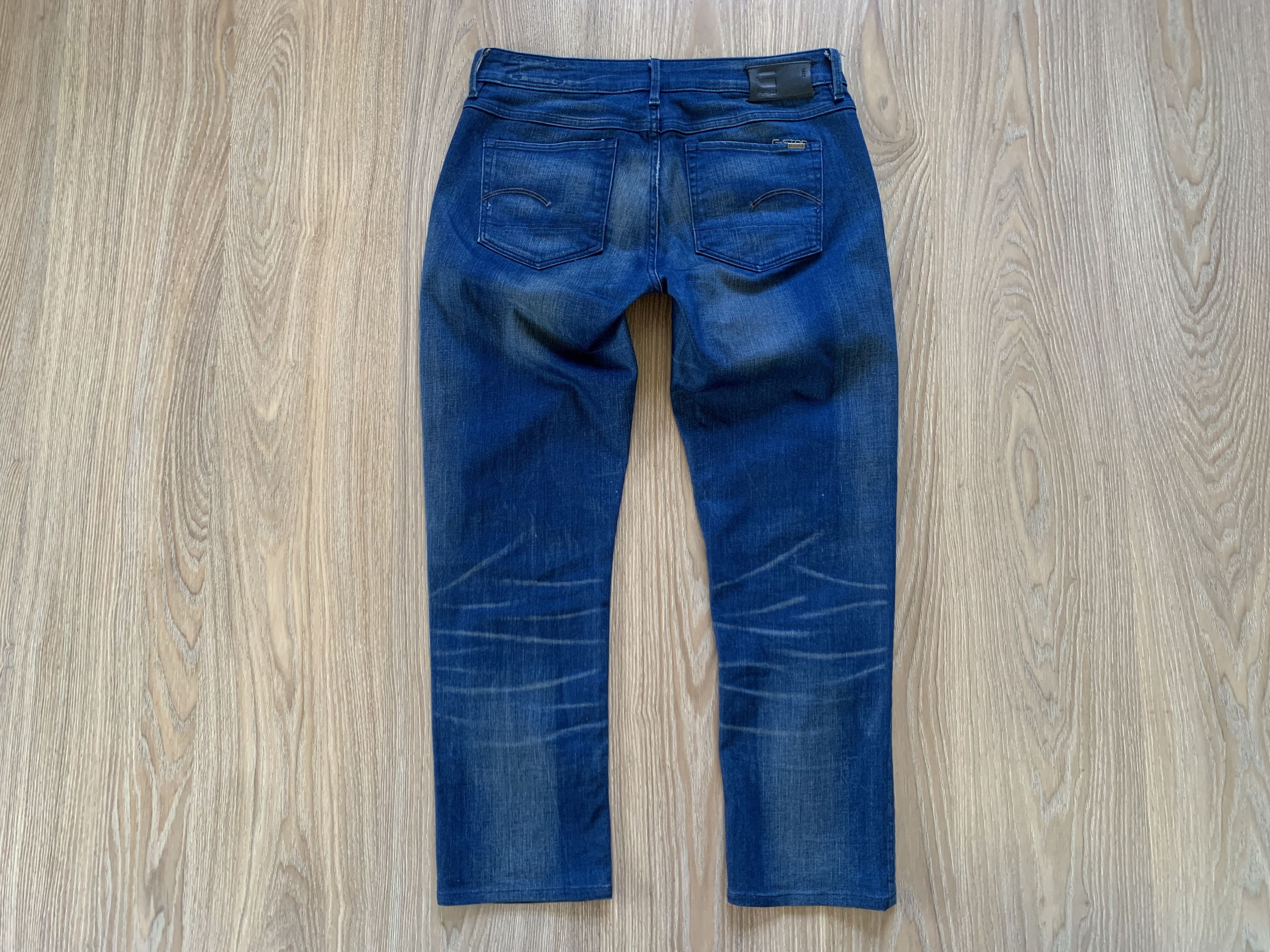 Denime × G-Star G-Star Raw 3301 Contour Skinny Jeans Size 31" - 3 Thumbnail