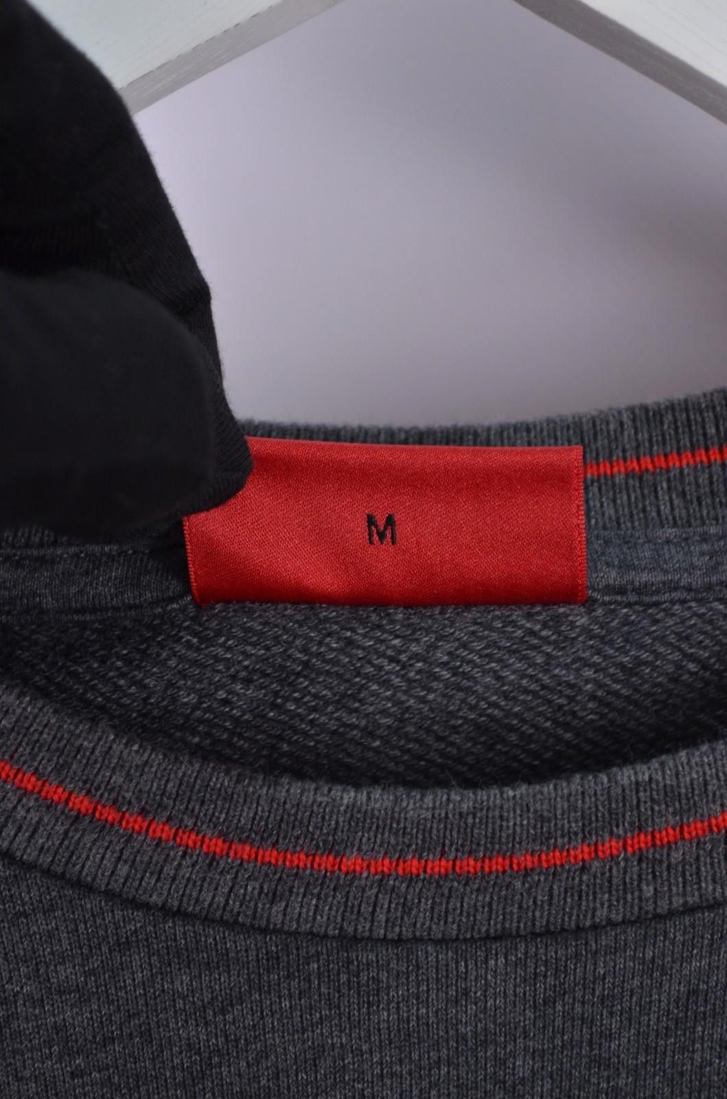 Hugo Boss Hugo Boss Drick Grey Sweatshirt Neck Logo Size M Designer Size US M / EU 48-50 / 2 - 8 Thumbnail