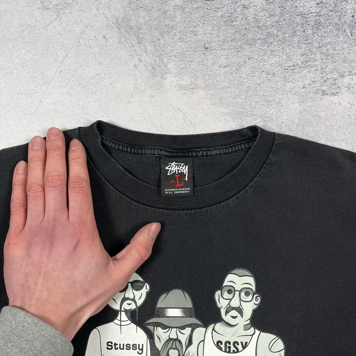 Stussy Vintage Stussy x Mr. Cartoon Custonase Tattoo T Shirt 2000’s Size US L / EU 52-54 / 3 - 12 Thumbnail