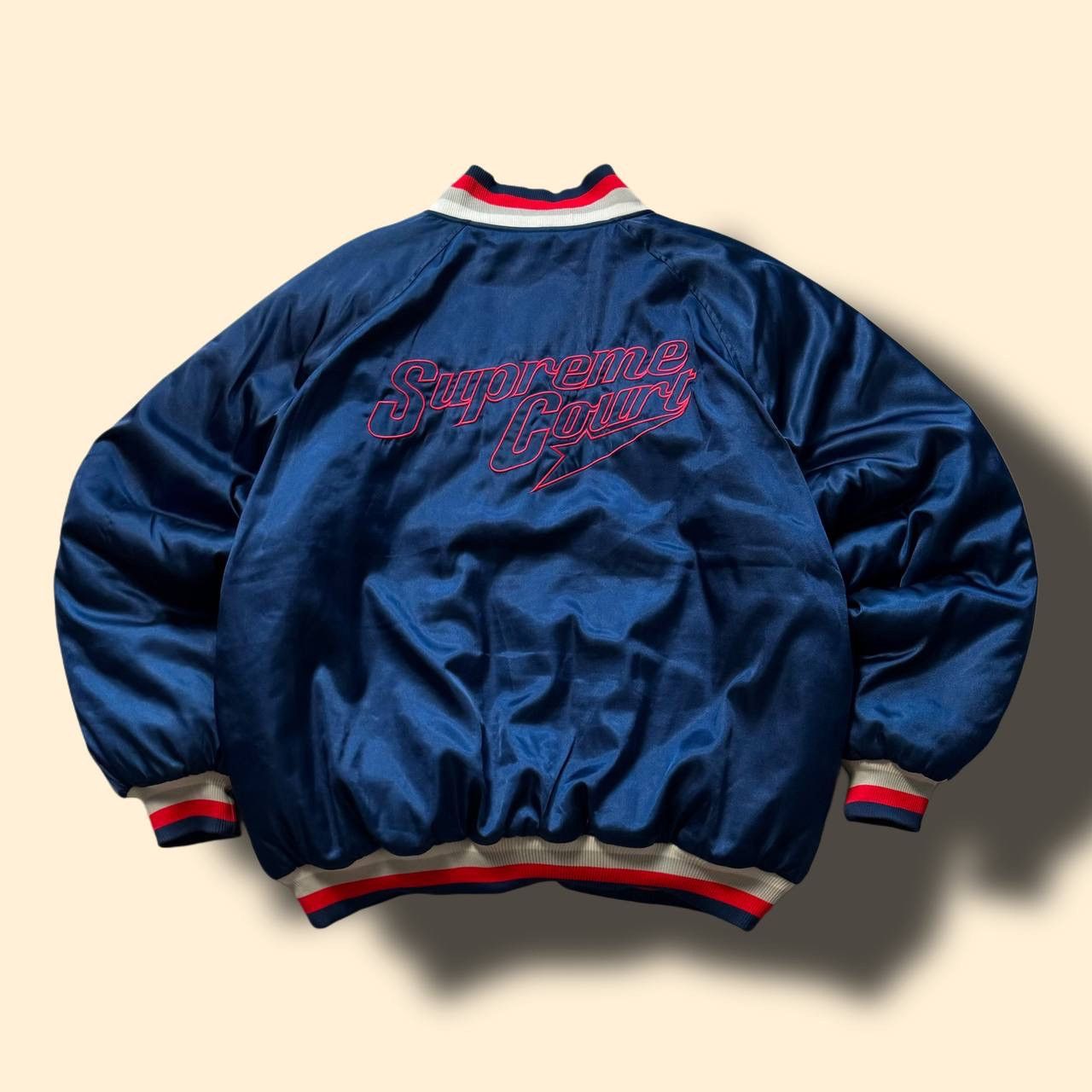Nike × Nike ACG NIKE SUPREME COURT VINTAGE DOUBLE LOGO PUFFER JACKET Size US XL / EU 56 / 4 - 4 Thumbnail