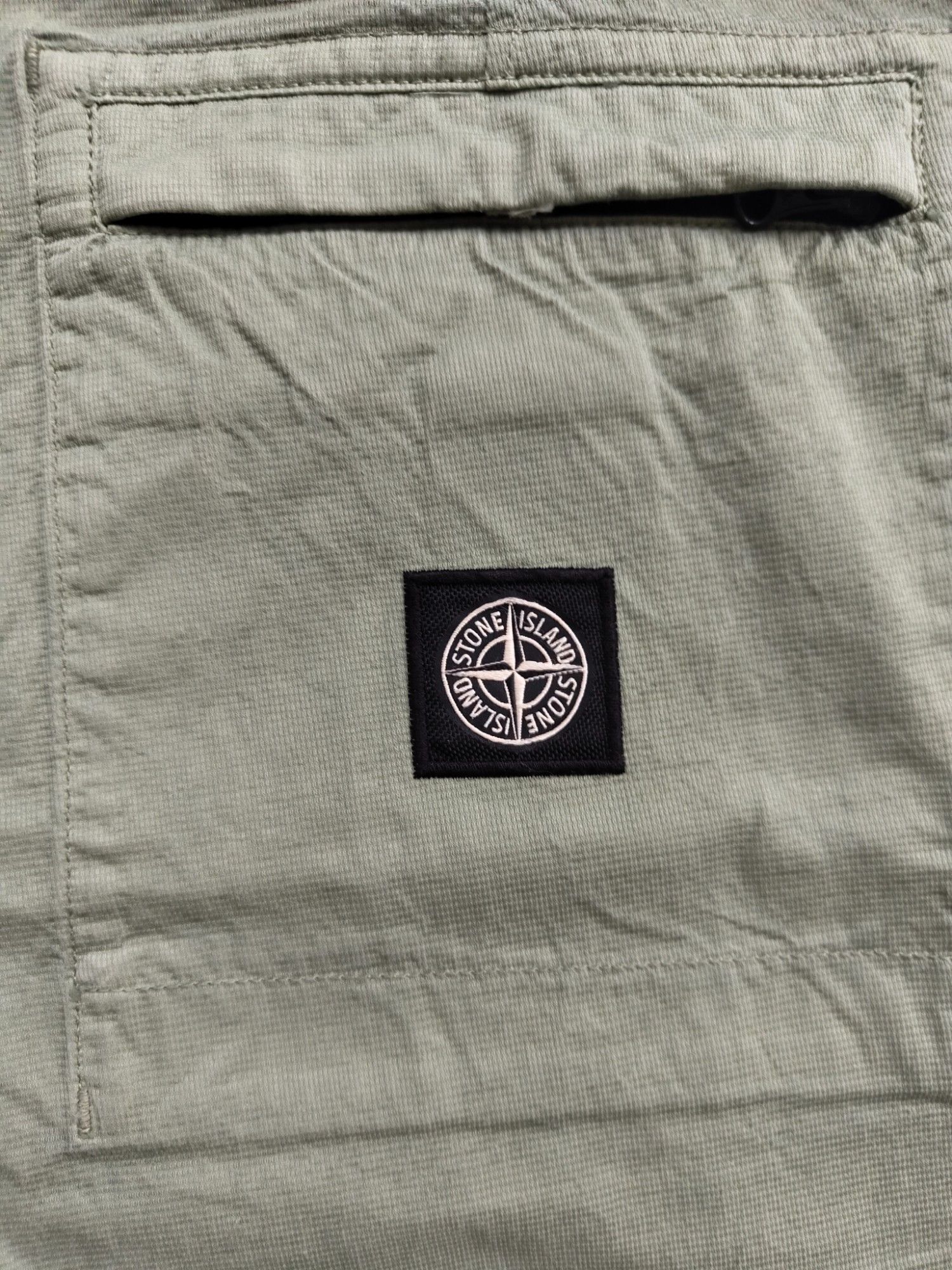 Stone Island Stone Island Reversible Light Army Green Cropped Pants Size US 32 / EU 48 - 6 Thumbnail
