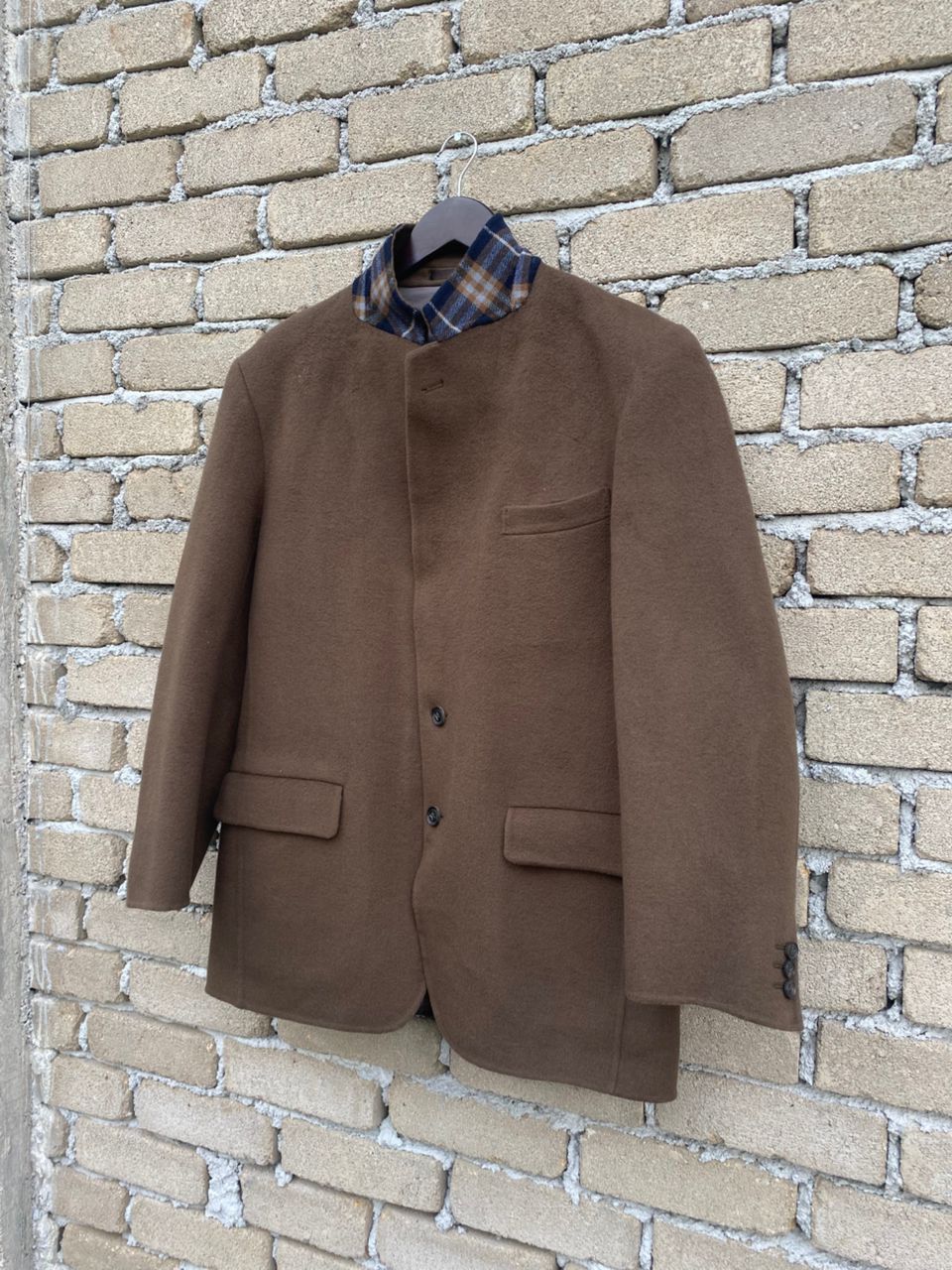 Burberry Prorsum Burberry Prorsum Wool Coat Jacket Size US L / EU 52-54 / 3 - 3 Thumbnail