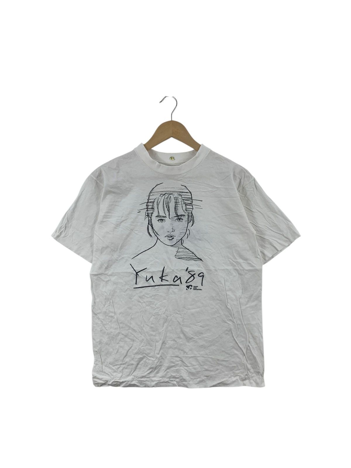 Band Tees Vintage 1989 YUKA ONISHI BRIDGE Album Sukeban Deka Tee Size US S / EU 44-46 / 1 - 1 Thumbnail