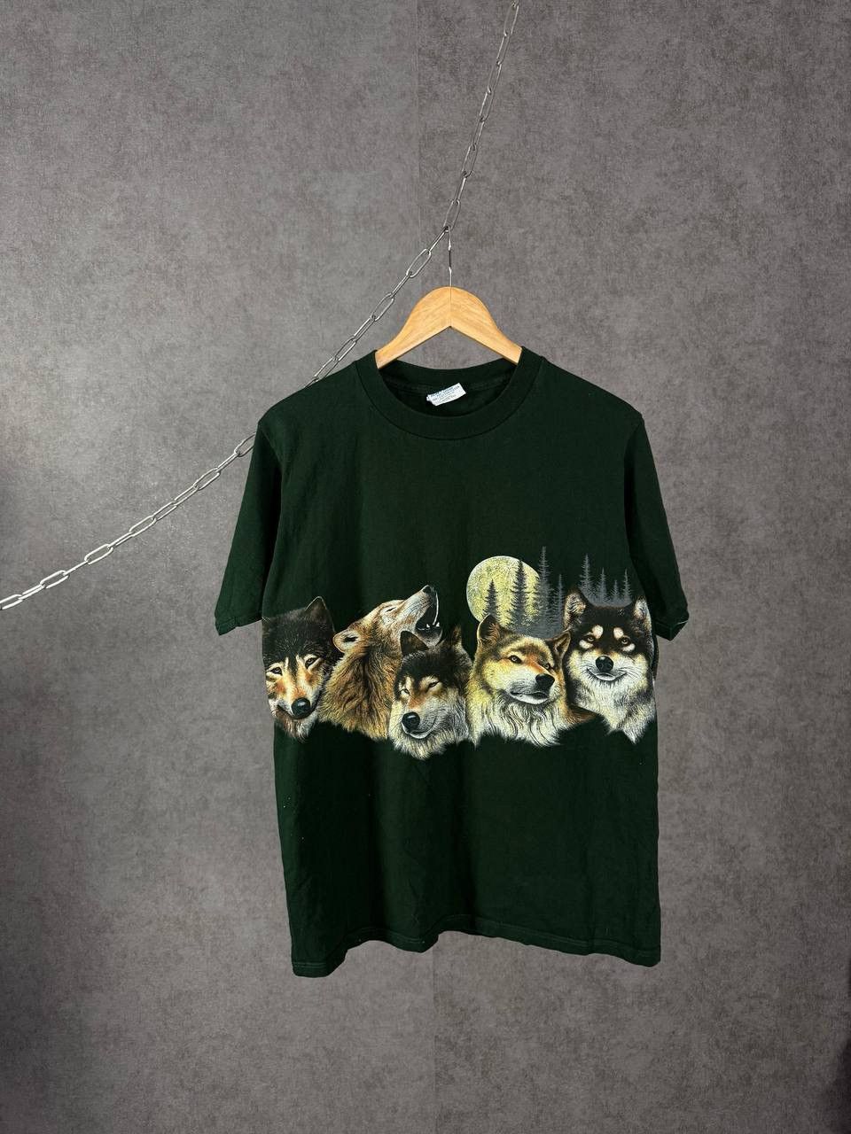 Vintage Wolf vintage animal tee Size US M / EU 48-50 / 2 - 1 Thumbnail