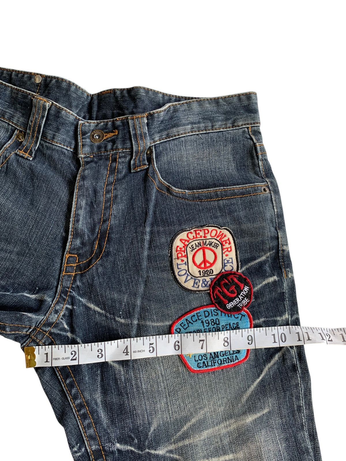 semanticdesign SEMANTIC DESIGN JAPANESE RUSTY MUDMAX PUNK STYLE DENIM☠️🎌 Size US 32 / EU 48 - 18 Thumbnail