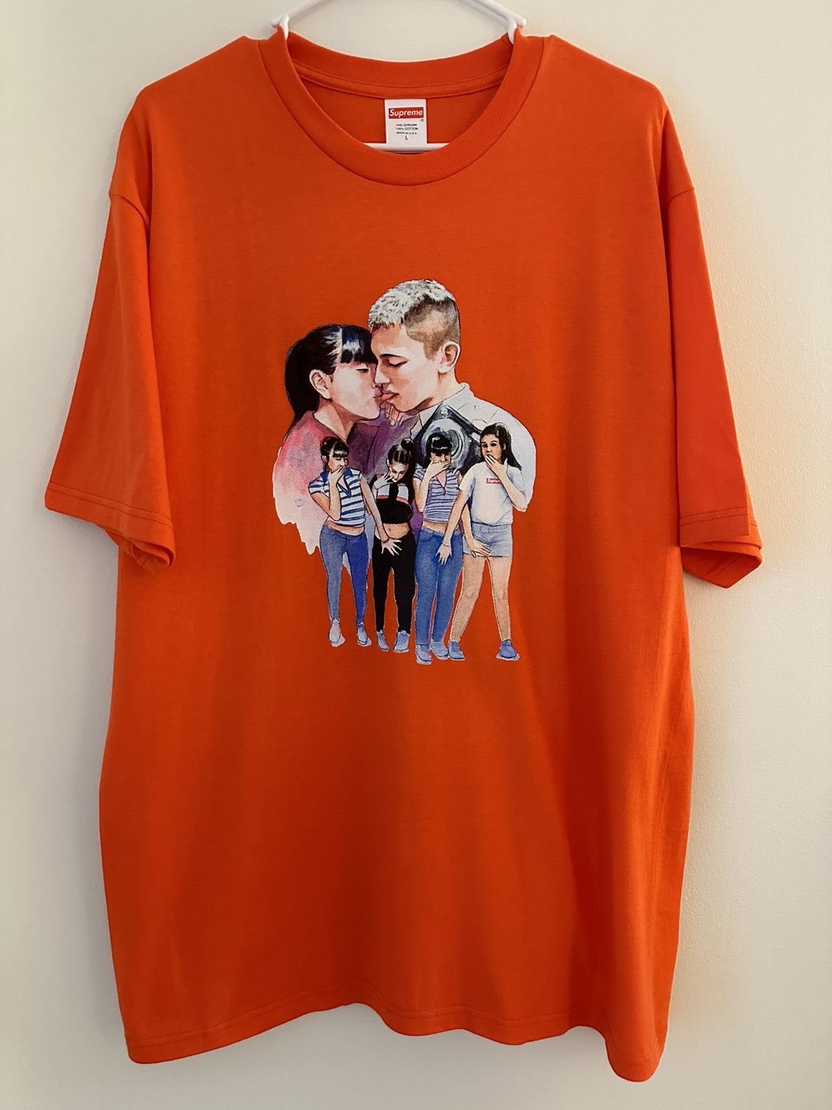 Supreme Supreme Kiss Tee Size US L / EU 52-54 / 3 - 1 Thumbnail