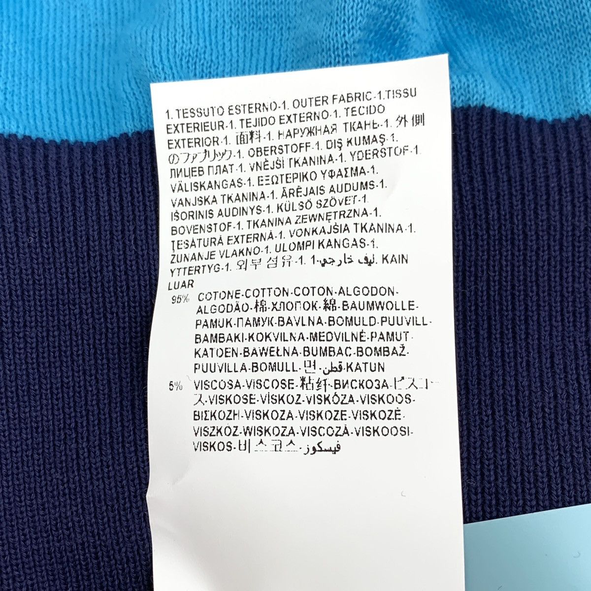 Versace Versace Color-block Medusa Head Long Sleeve Knitwear K26WX Size US M / EU 48-50 / 2 - 8 Thumbnail