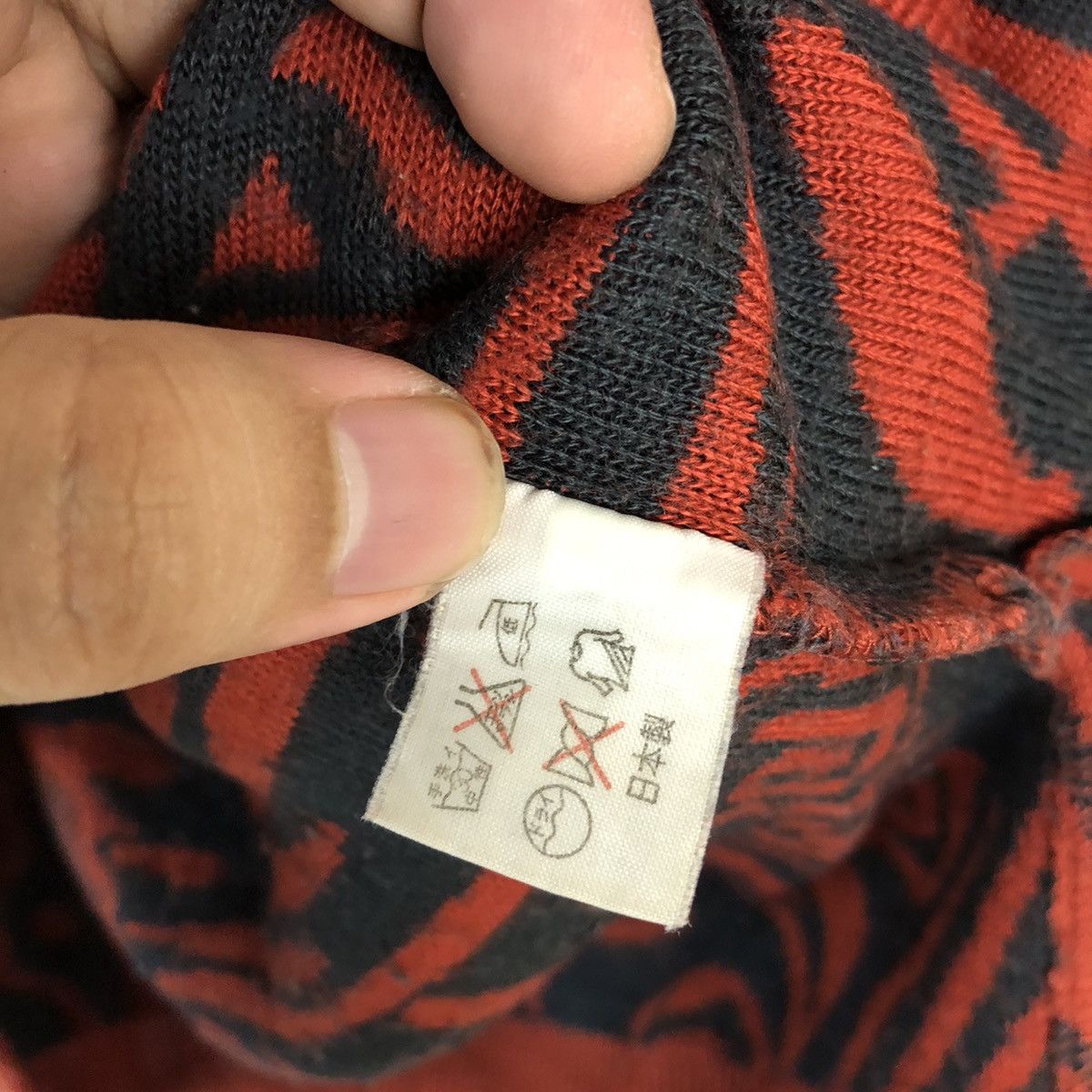 Homespun Knitwear × Japanese Brand × Vintage ALB Orange art vintage Knitwear #A687 Size S / US 4 / IT 40 - 11 Thumbnail