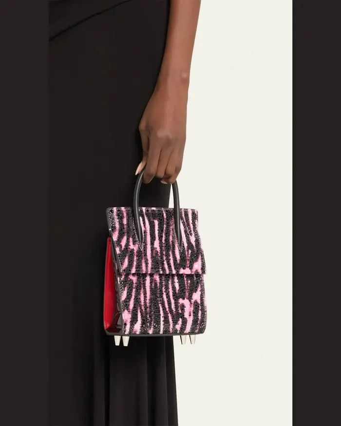 Christian Louboutin o1s1wg110125 Size: OS/Strass Top Handle Bag in Multicolor Size ONE SIZE - 5 Thumbnail