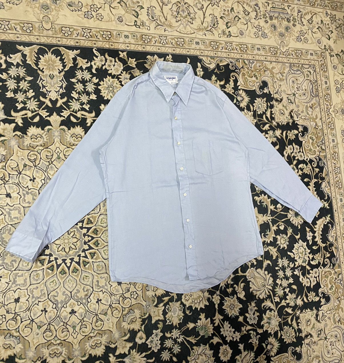 Wrangler Vintage Wrangler Shirt Button Down Size 42L - 3 Thumbnail