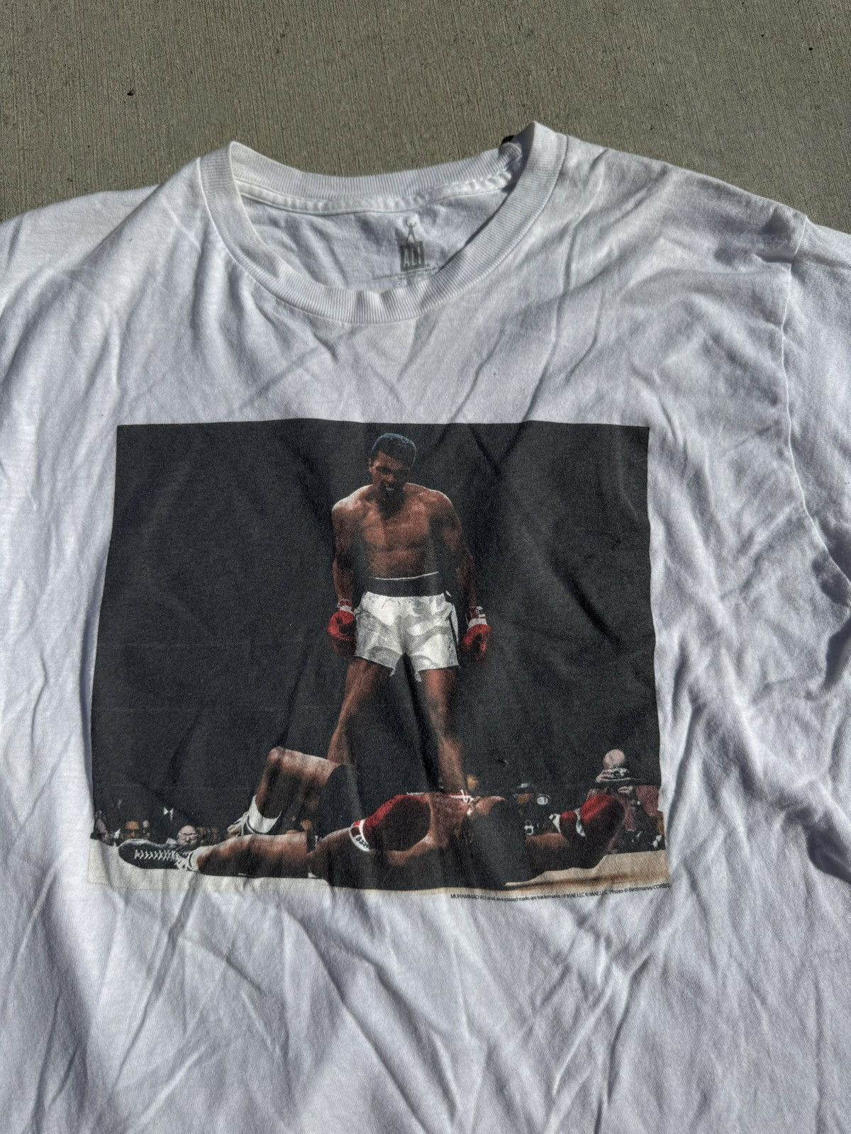 Vintage Muhammad Ali vintage white t-shirt Size US L / EU 52-54 / 3 - 2 Thumbnail
