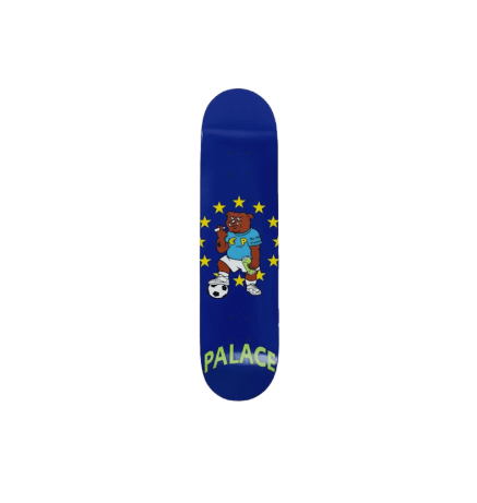 Palace Palace Bulldog Skateboard Deck Blue • 7.75" Size ONE SIZE - 1 Thumbnail
