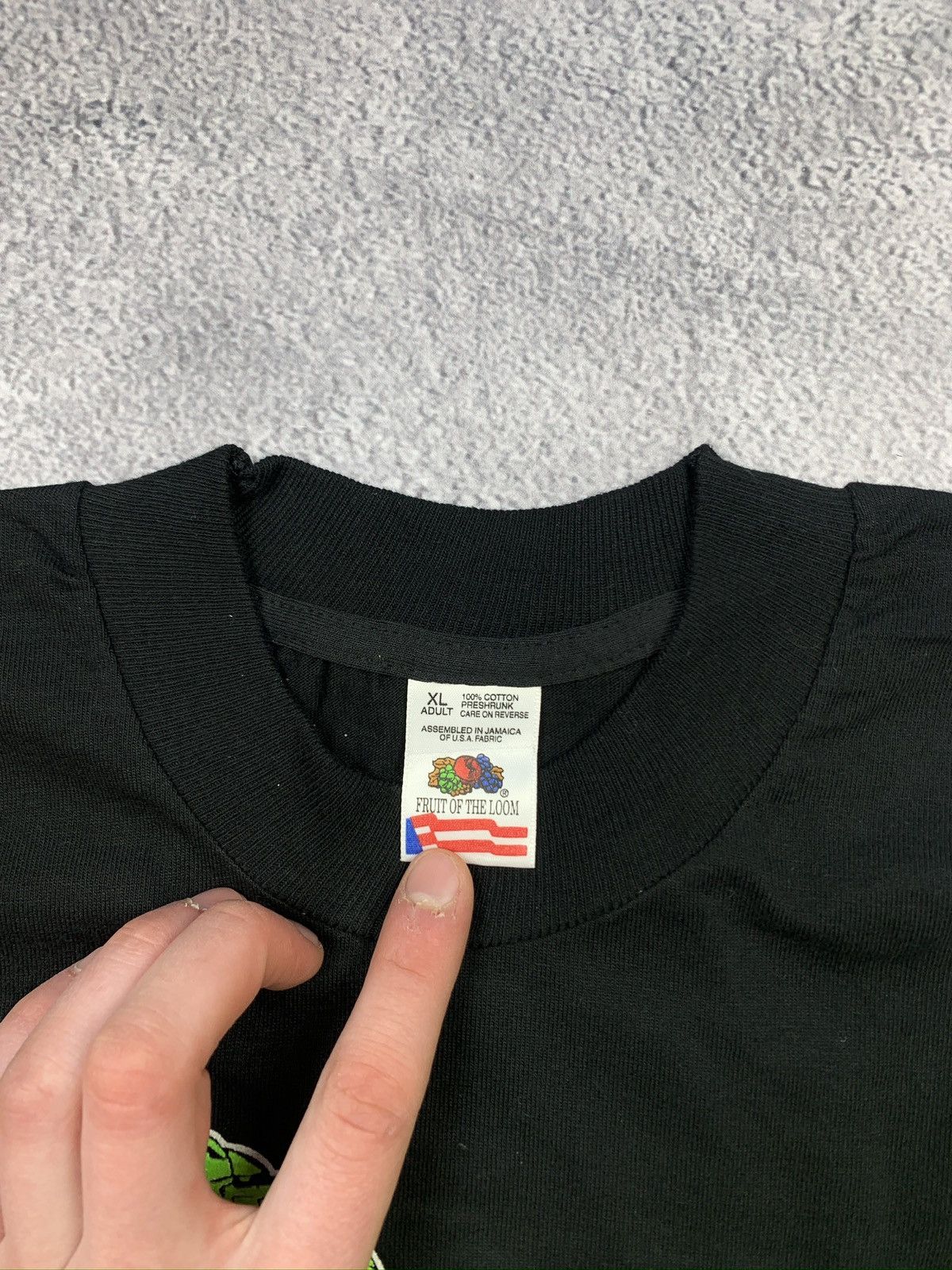 Fruit Of The Loom Vintage 1992 Python Man XL T Shirt Rare Comic Retro Tee Size US XL / EU 56 / 4 - 7 Thumbnail