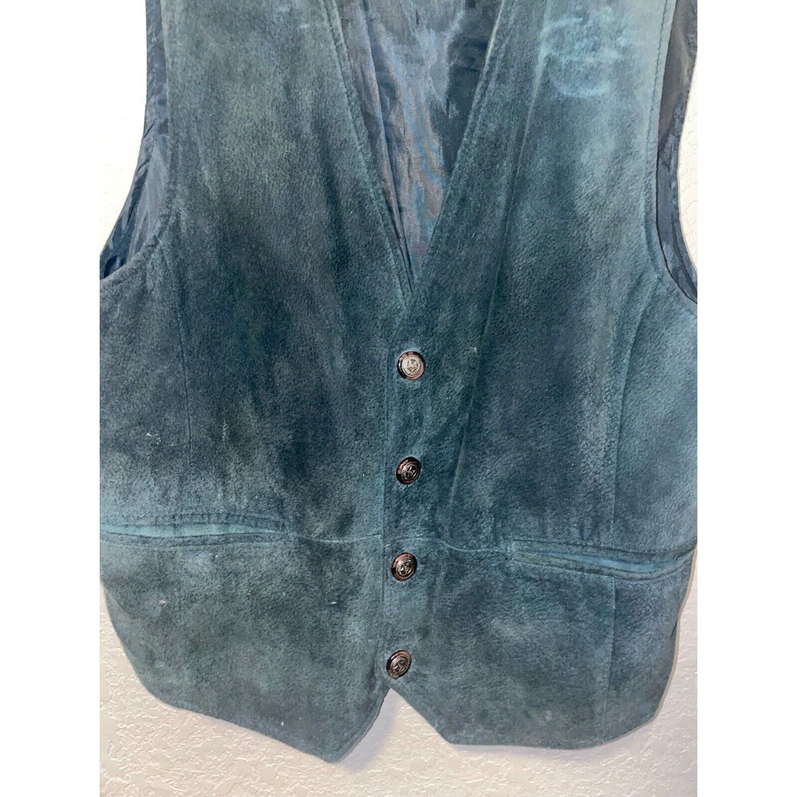 G-III Vintage Global Identity Vest Cuero Piel Leather G-3 G-III L Size US L / EU 52-54 / 3 - 4 Thumbnail