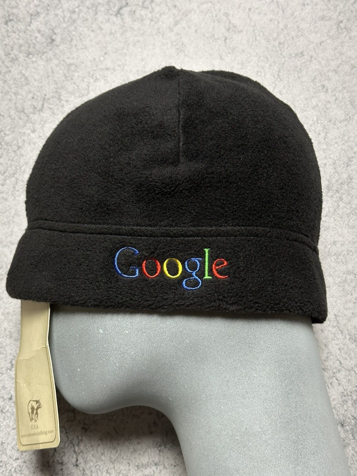 Vintage NWT Vintage Google Fleece Beanie Hat Size ONE SIZE - 2 Thumbnail