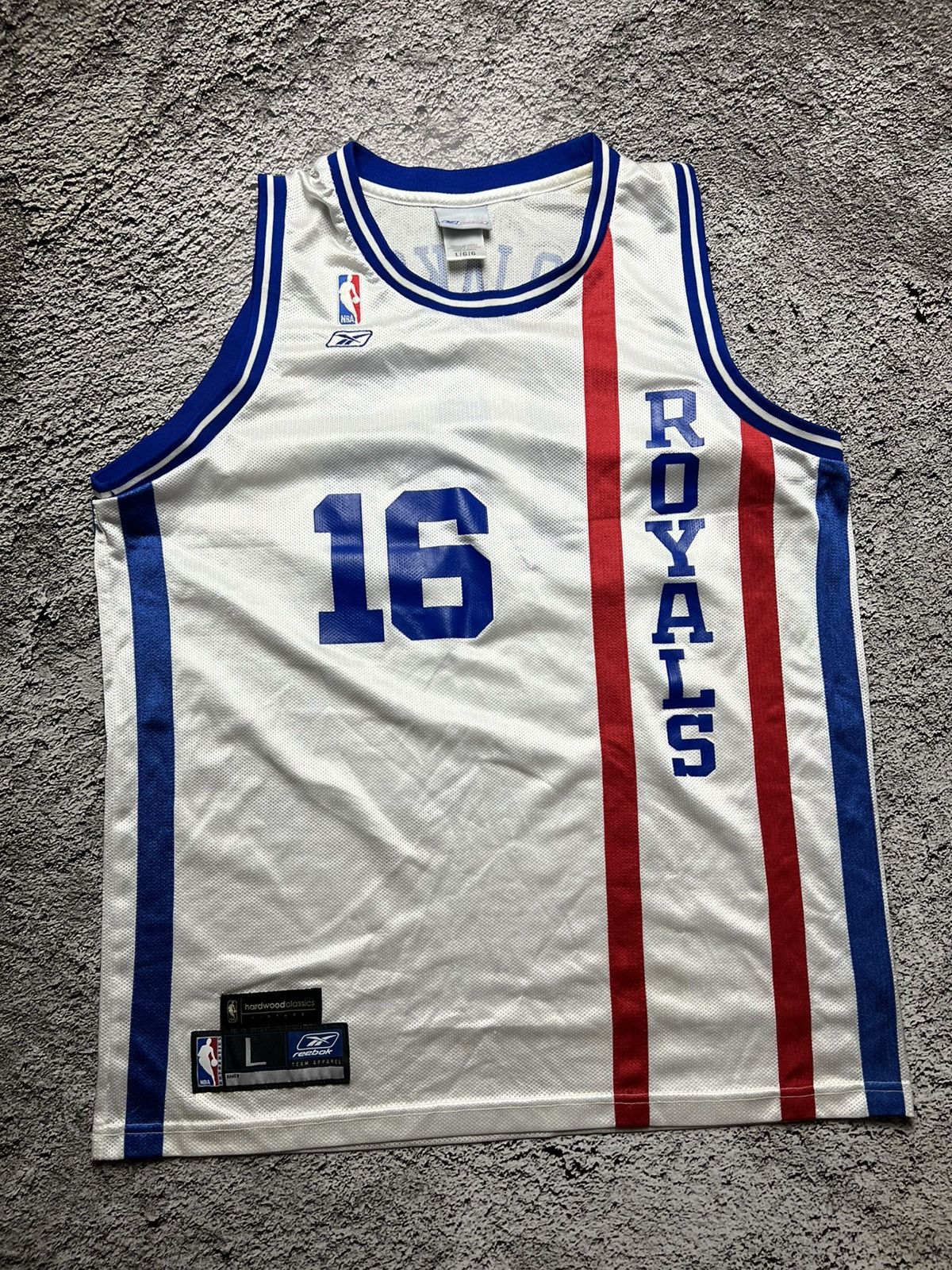 Reebok VTG 90’s Sacramento Kings NBA Peja Stojakovic reebok jersey Size US L / EU 52-54 / 3 - 1 Thumbnail