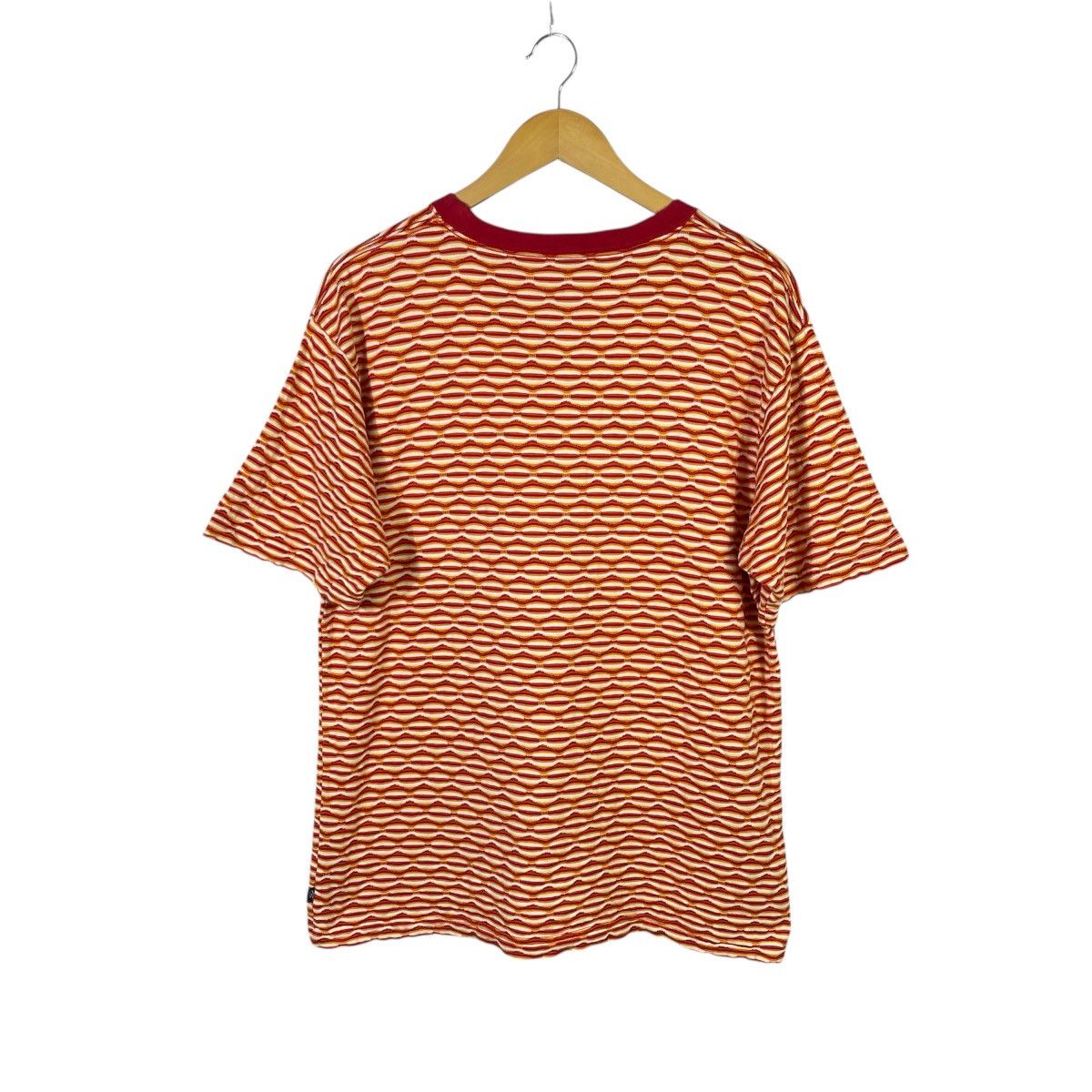 Vintage Vintage 90s Piko TomTom Stripes Jacquard Surf Skate Tshirt Size US L / EU 52-54 / 3 - 2 Thumbnail