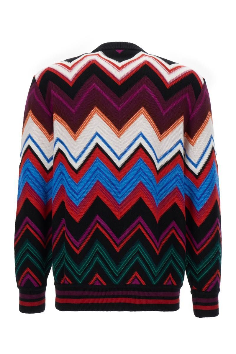 Missoni o1y0225 Crewneck Sweater in Multicolor Size US M / EU 48-50 / 2 - 3 Thumbnail