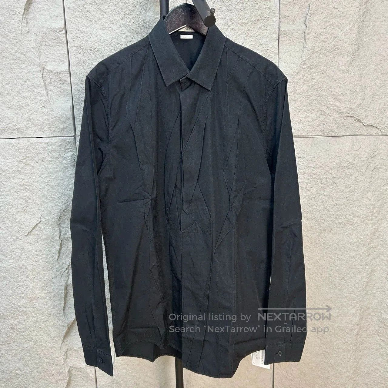 Balenciaga Balenciaga Black Long Sleeve Shirt for Sale. Size US M / EU 48-50 / 2 - 1 Thumbnail
