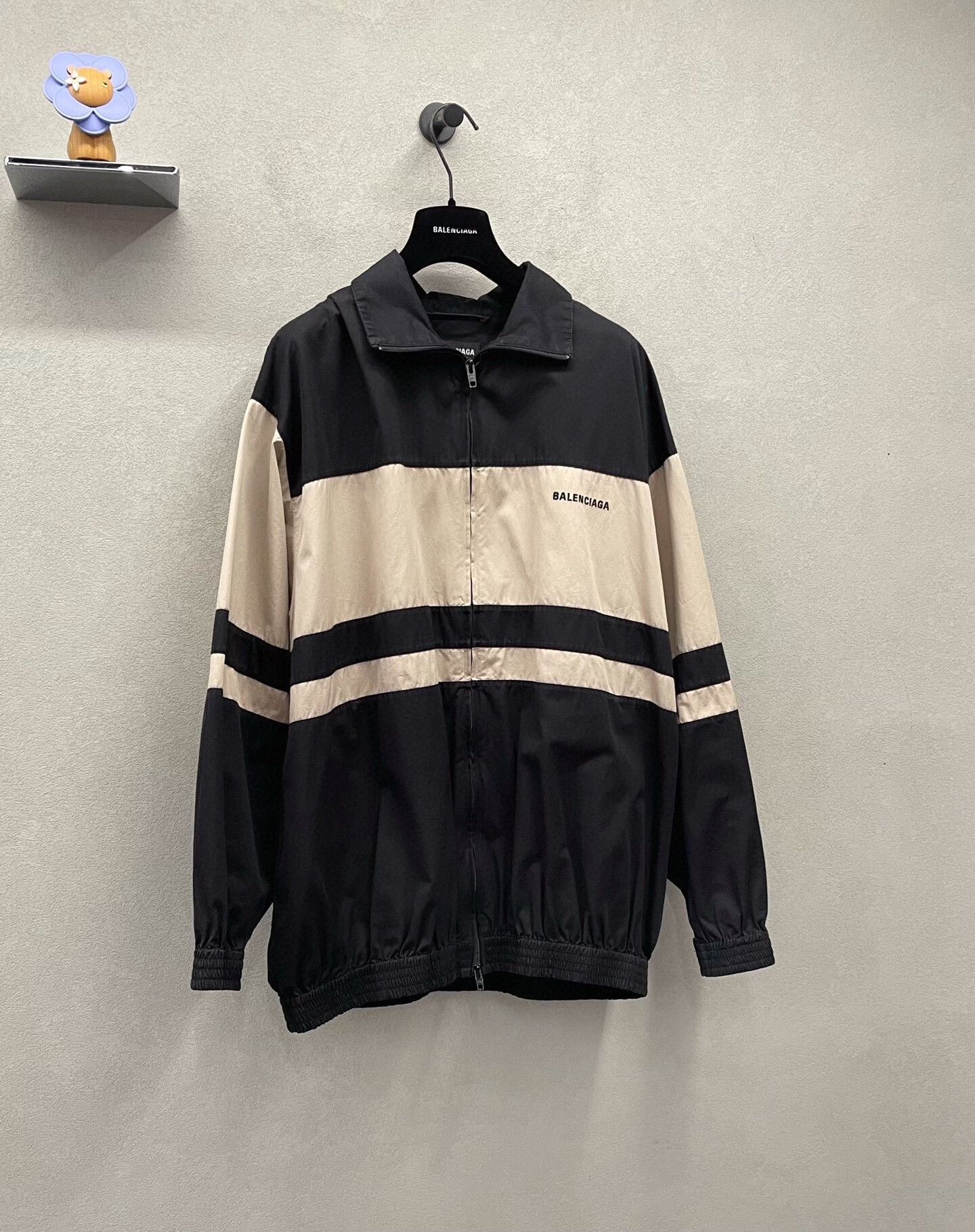 Balenciaga Balenciaga Color-Block High-Neck Jacket Size 46 Size US S / EU 44-46 / 1 - 3 Thumbnail