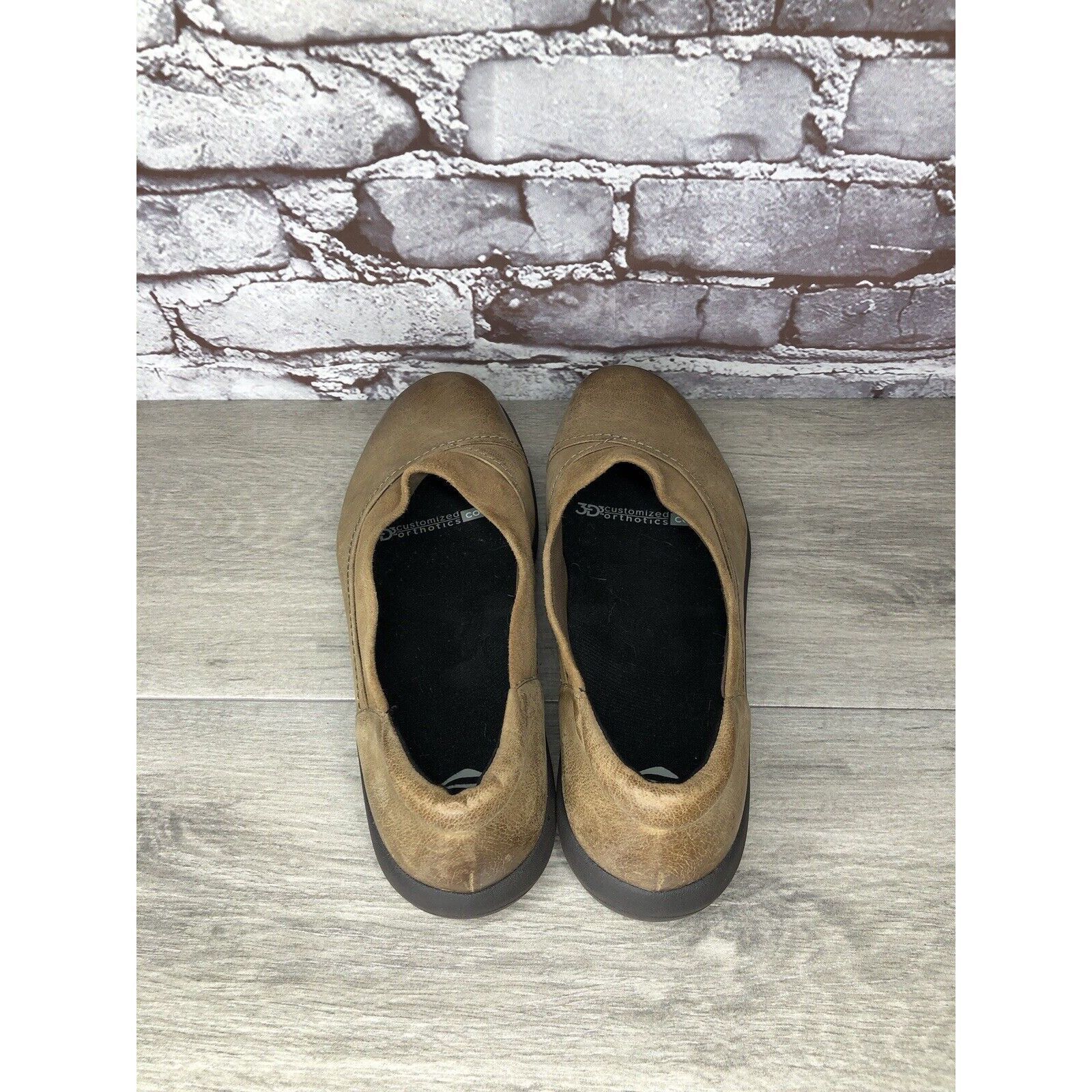 Other Abeo Pro Etta Pew1054 Walnut Brown Leather Casual Shoes Wome Size US 10 / IT 40 - 6 Thumbnail