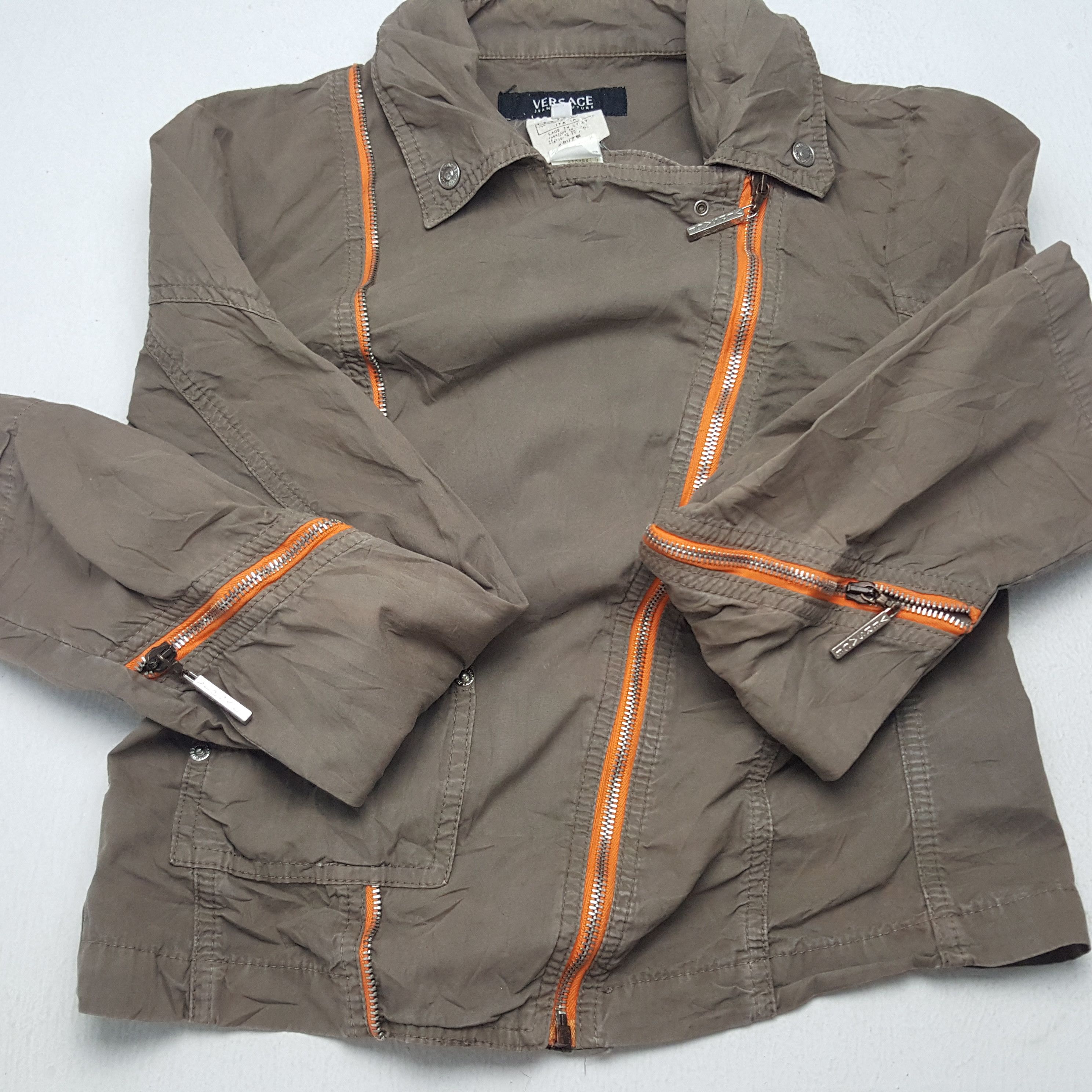 Versace × Vintage Vintage Versace Italy Jacket Size M / US 6-8 / IT 42-44 - 8 Thumbnail