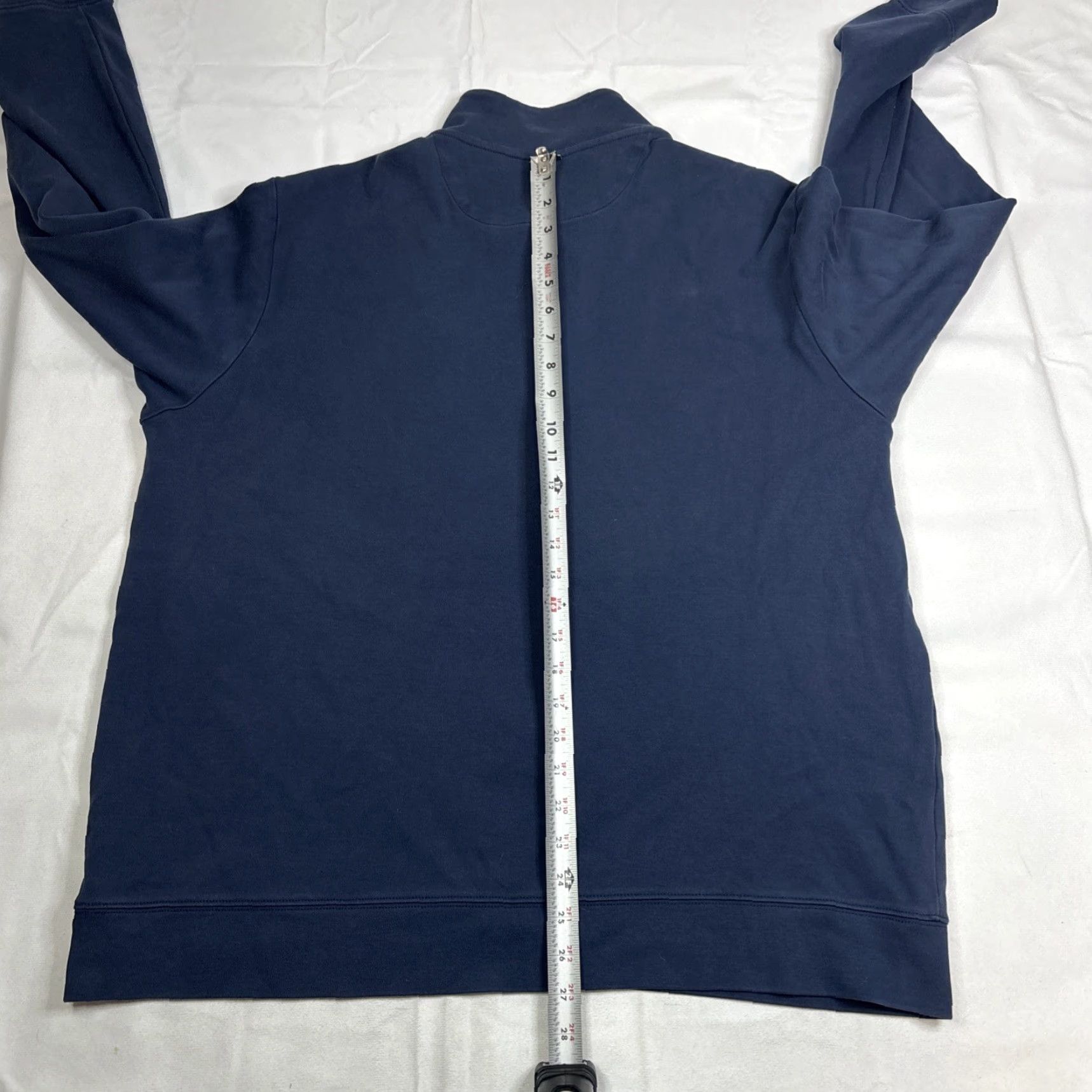 Vineyard Vines Vineyard Vines Sweater Mens XL Blue 1/4 Zip Pullover Sweatshirt Lightweight Regular Knit Mock Neck Long Sleeve Casual Size US XL / EU 56 / 4 - 5 Thumbnail