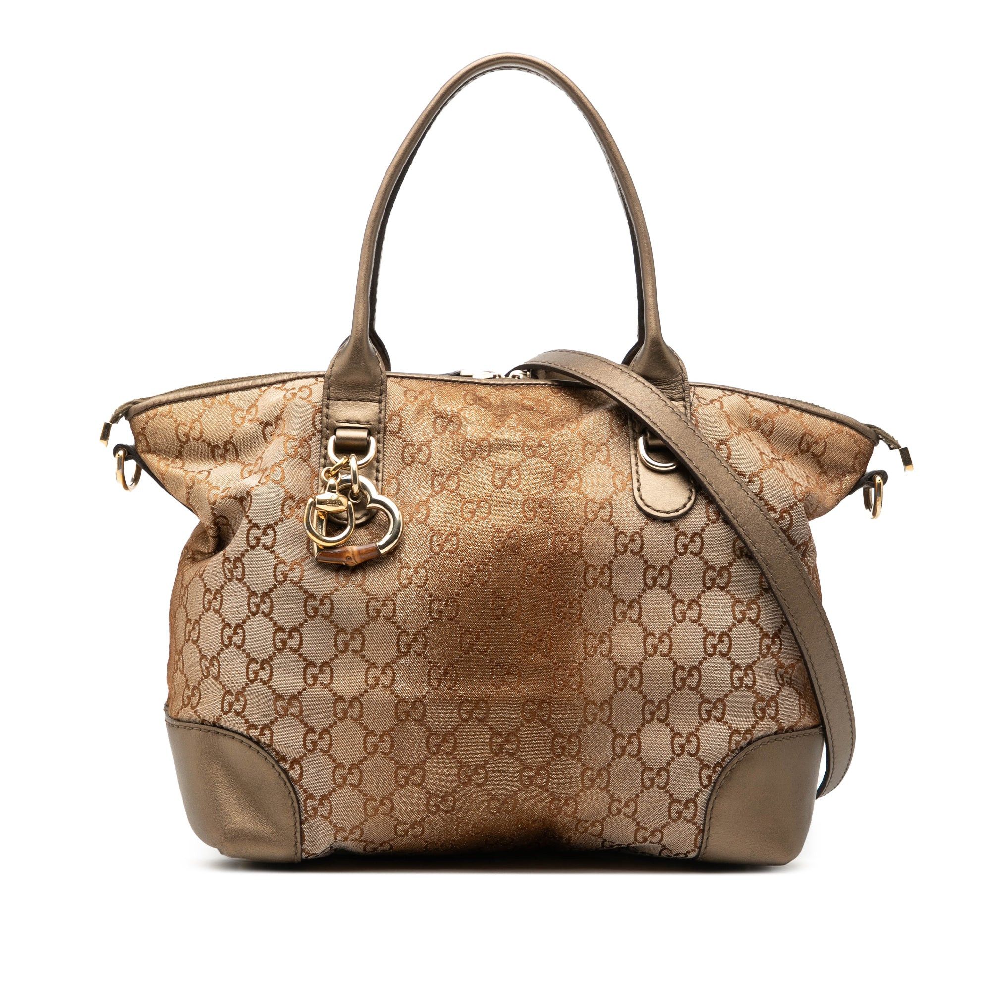 Gucci GG Lurex Heart Bit Satchel Size ONE SIZE - 1 Thumbnail