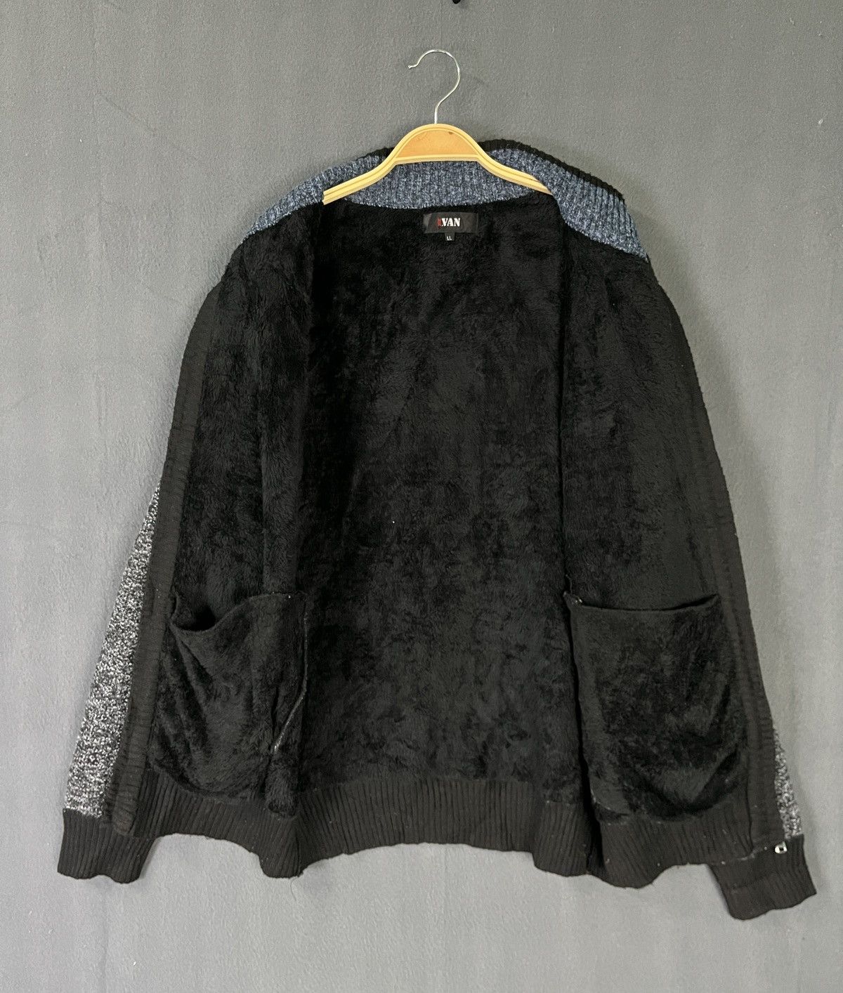 Homespun Knitwear × Japanese Brand × Van Mr Van Knitted Jacket Size US L / EU 52-54 / 3 - 7 Thumbnail