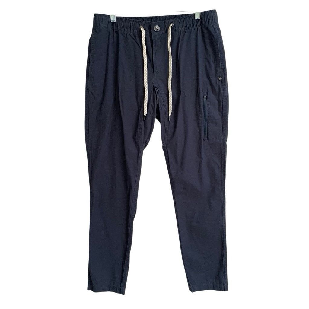 Vuori Vuori Ripstop Climber Pant Mens Large Indigo Navy Blue Size US 32 / EU 48 - 2 Thumbnail